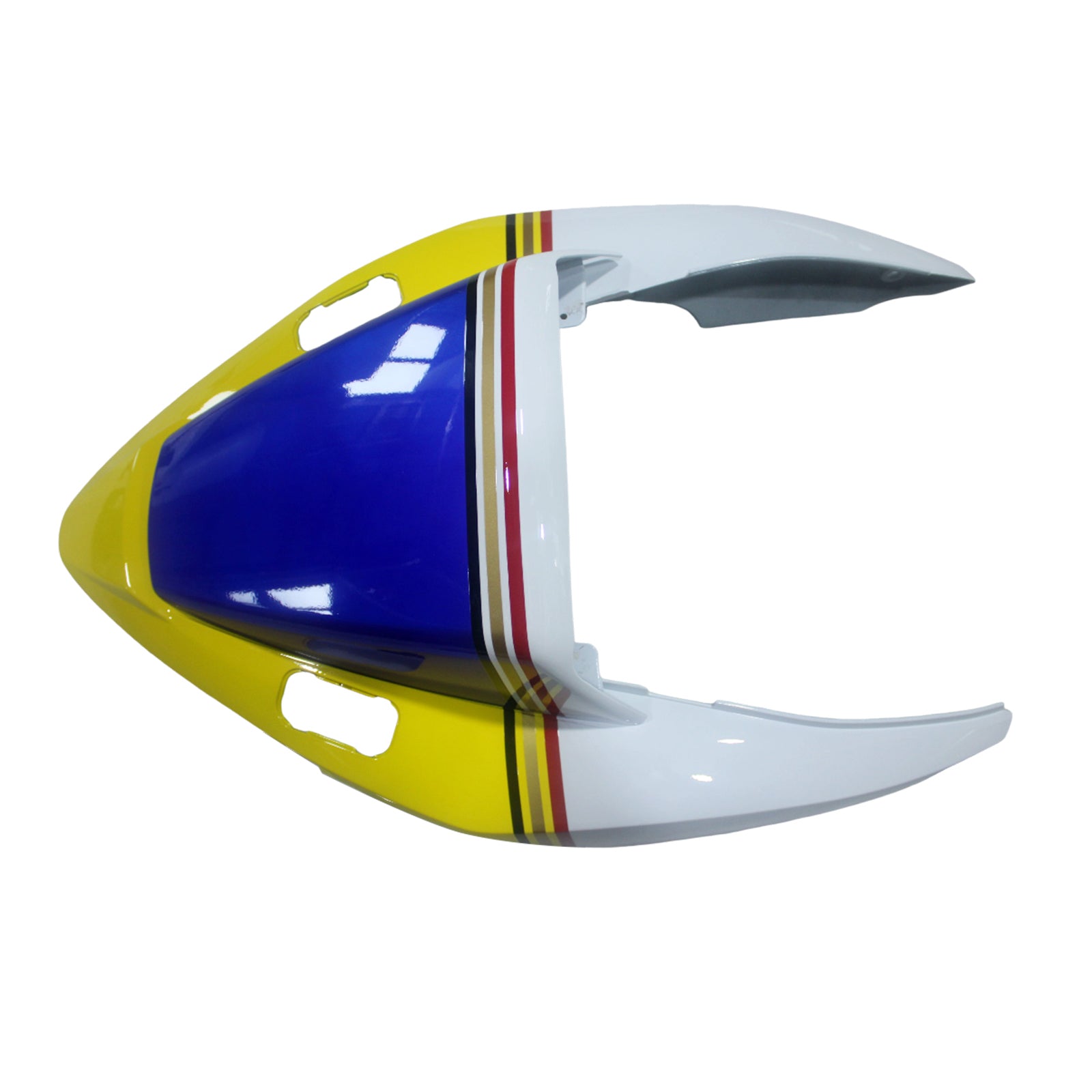 Amotopart 2002-2013 Honda VFR800 Blue & White Style2 Zestaw owiewki