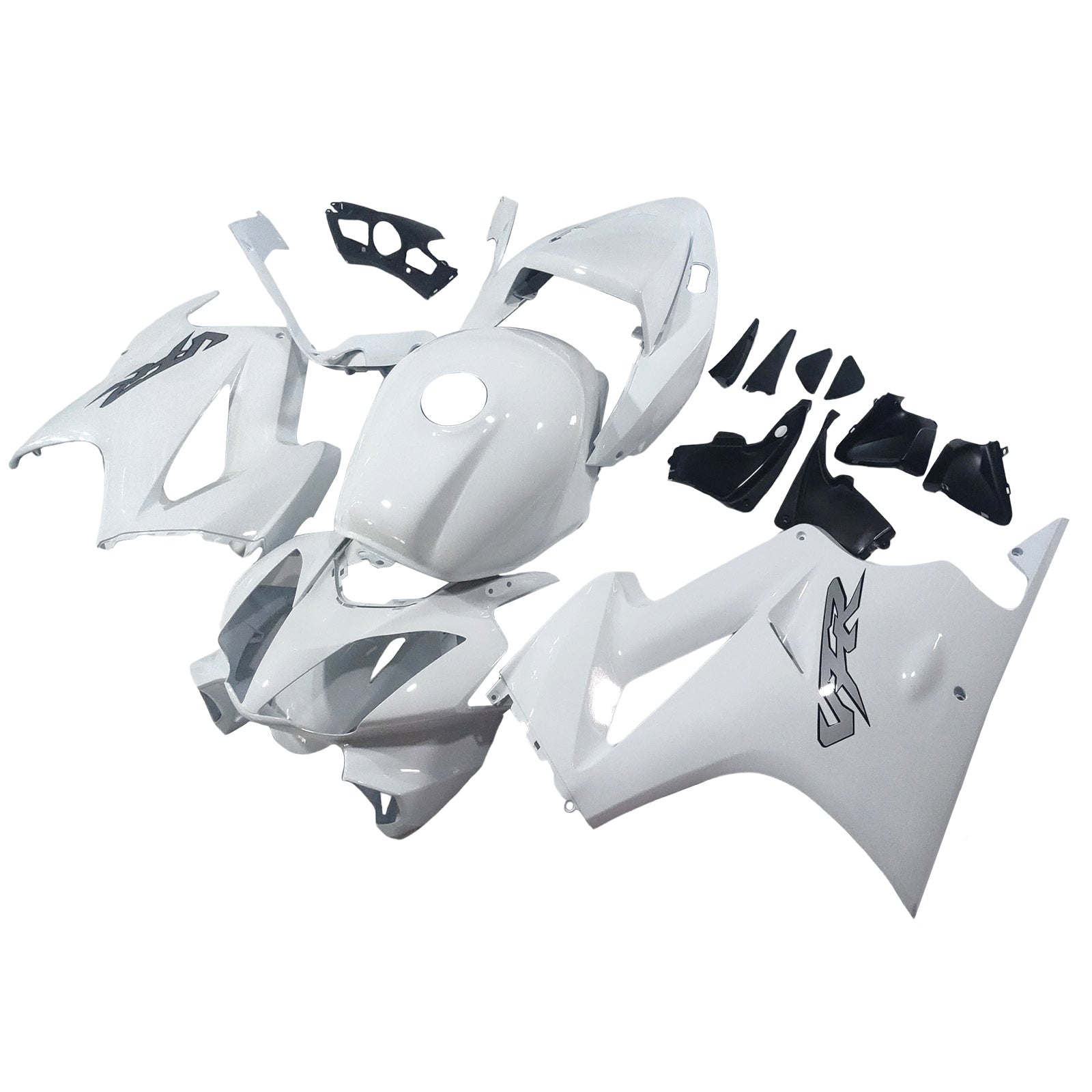 Amotopart 2002-2012 Honda VFR800 White Fairing Kit