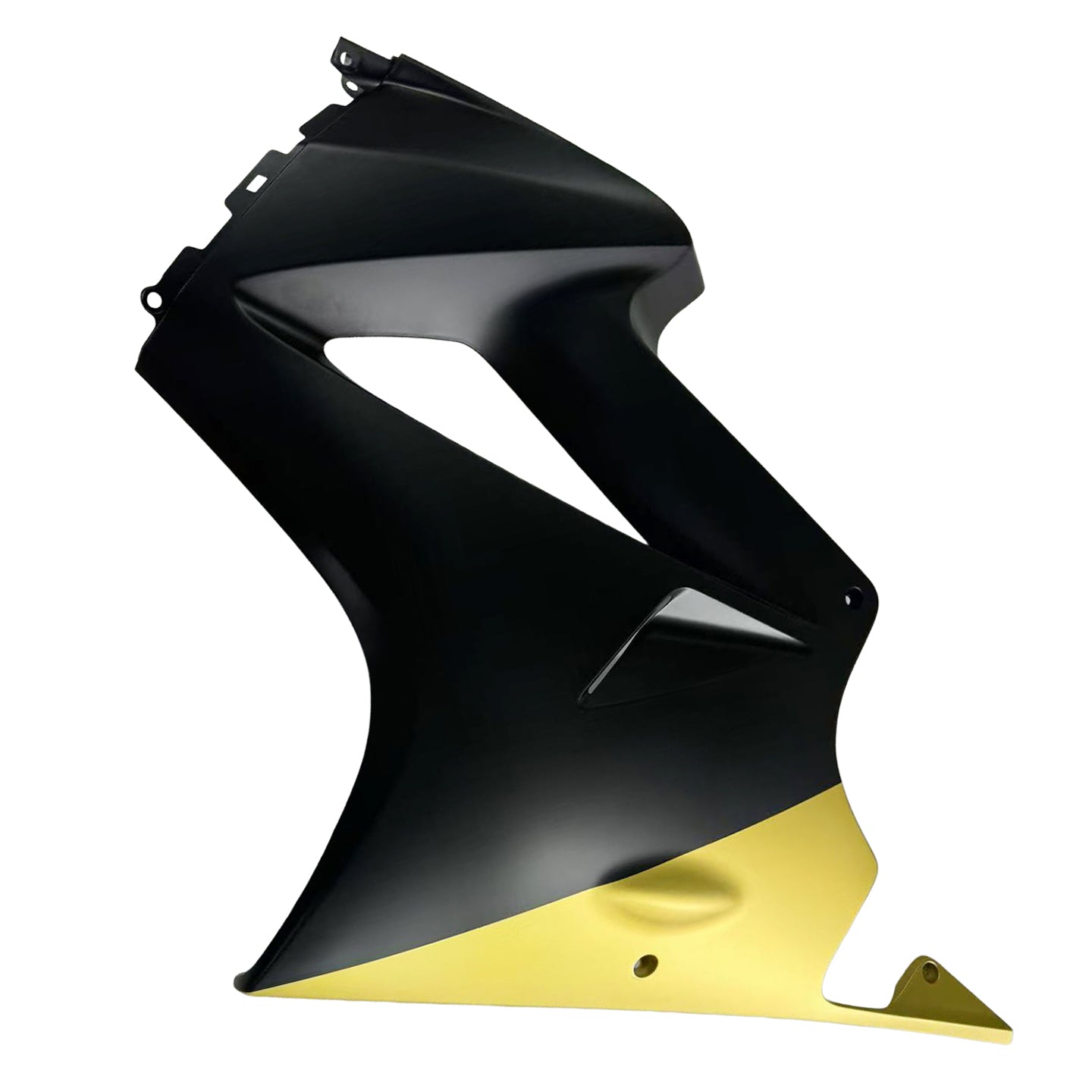 Amotopart 2002-2013 Honda VFR800 Matte Black & Gold Fairing Kit