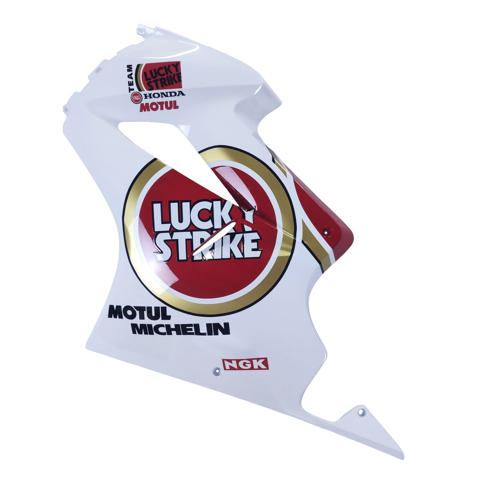 Amotopart 2002-2013 Honda VFR800white Red Fairing Kit