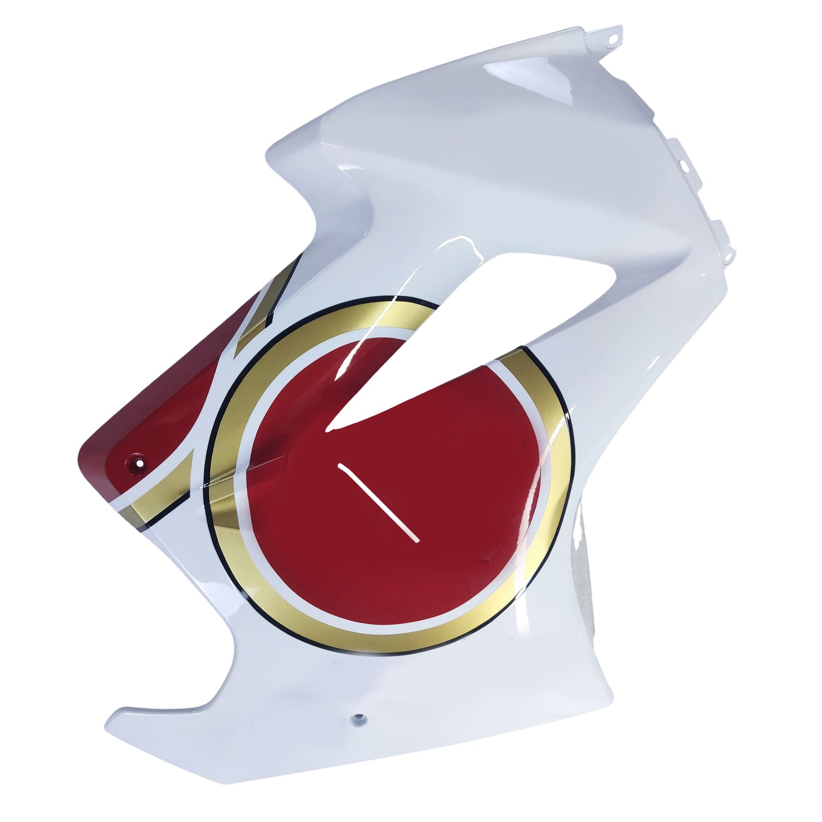 Amotopart 2002-2013 ホンダ VFR800 ホワイト レッド フェアリングキット