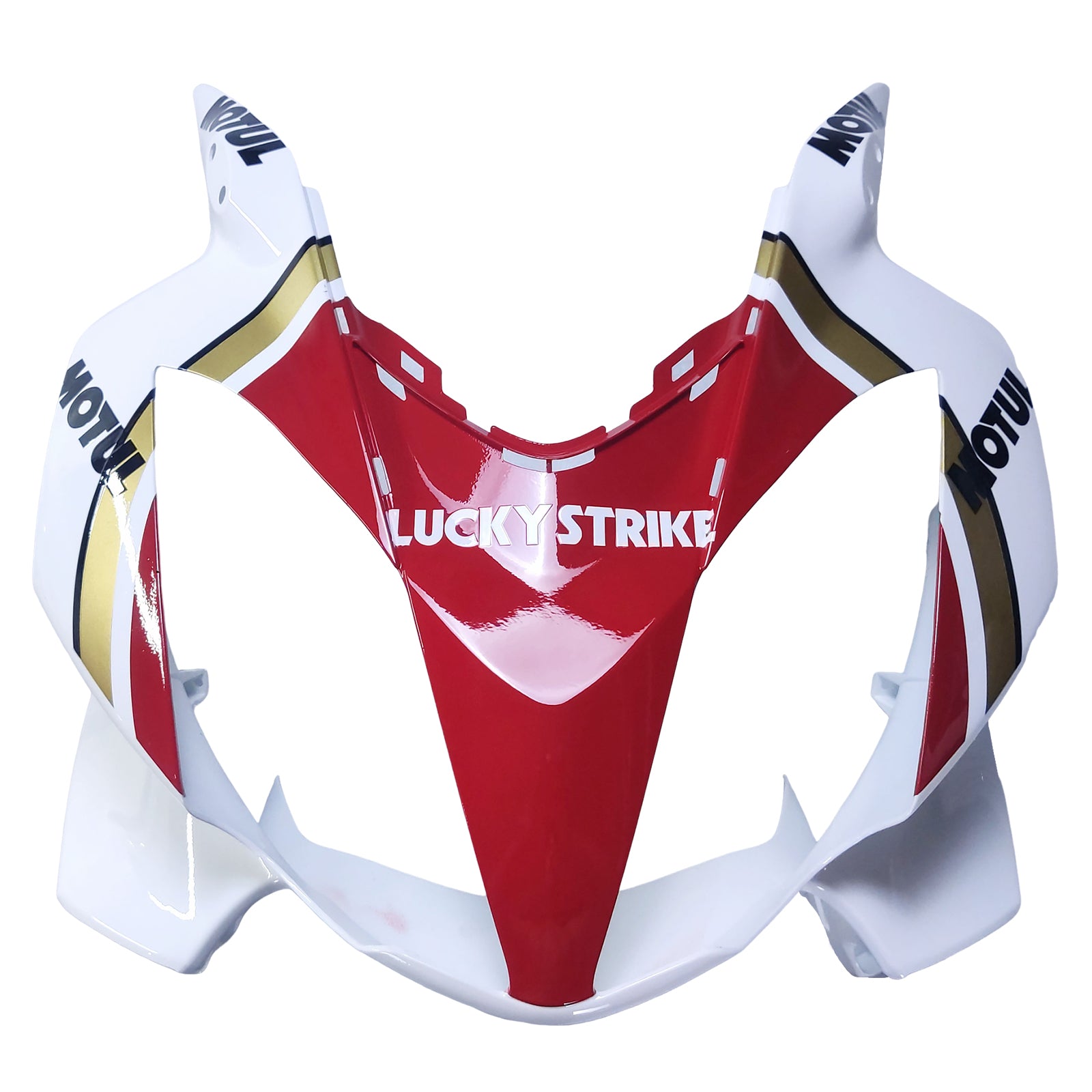 Amotopart 2002-2013 Honda VFR800white Red Fairing Kit