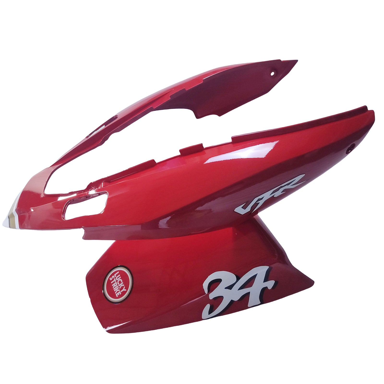 Amotopart 2002-2013 Honda VFR800white Red Fairing Kit