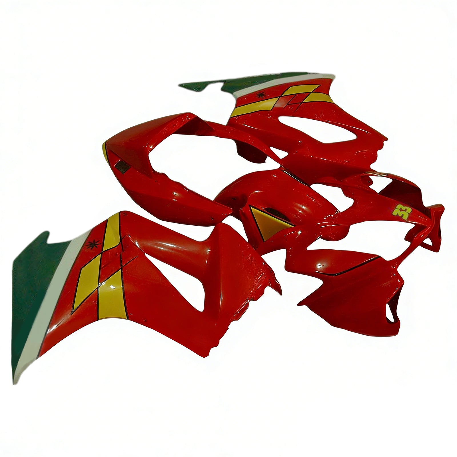 Amotopart 2002-2012 Honda VFR800Red Fairing Kit