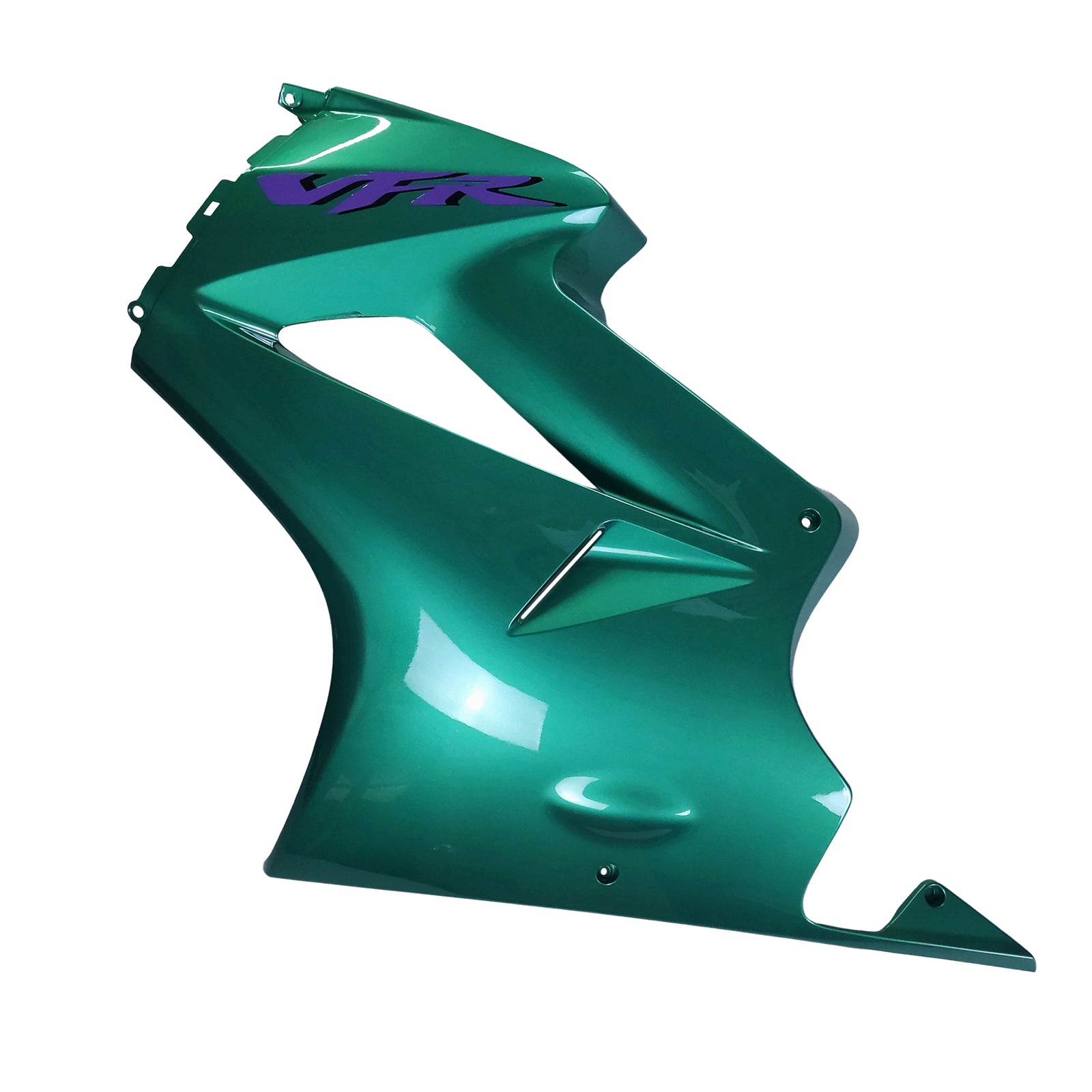 Amotopart 2002-2013 Honda VFR800Púrpura Azul-verde Kit de carenado