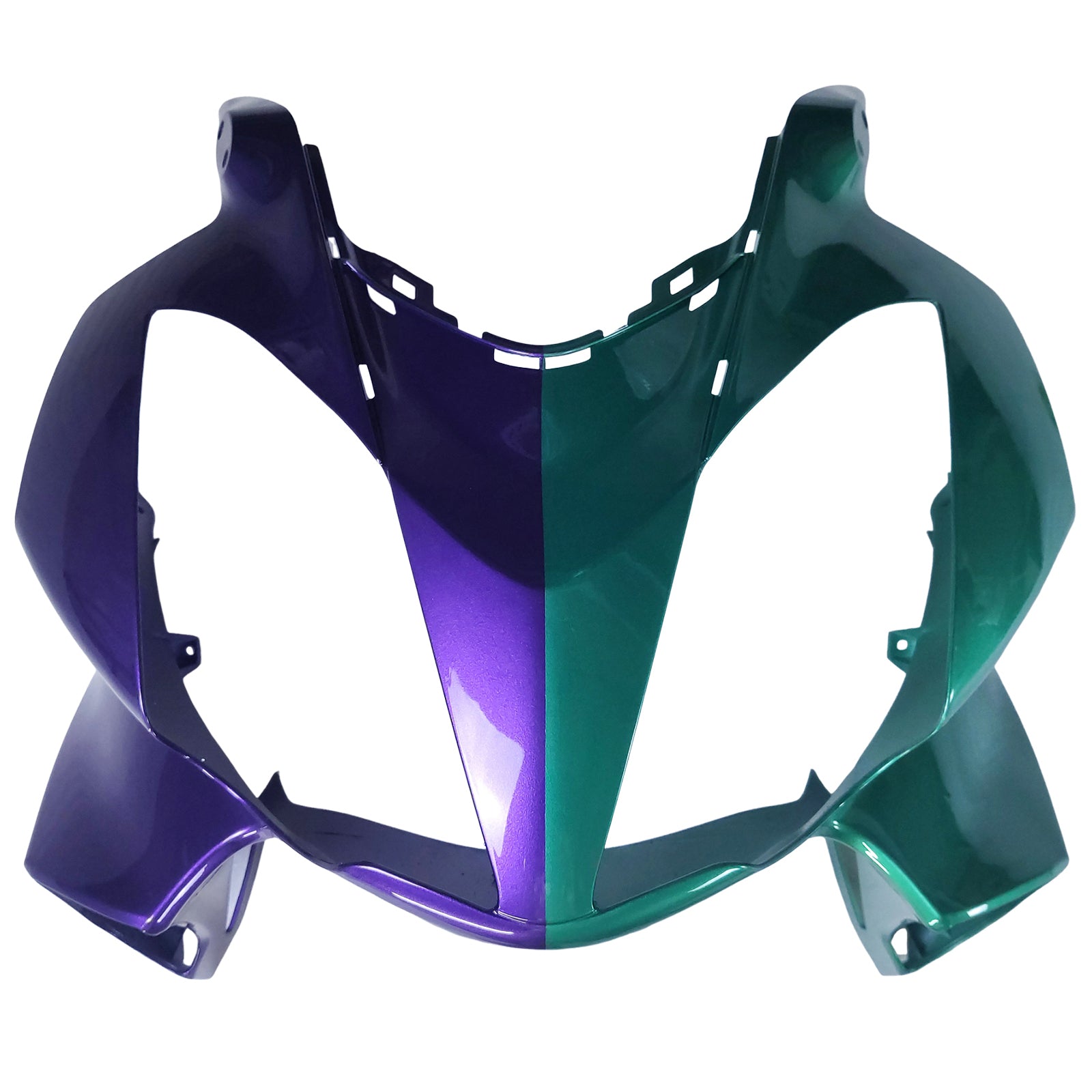 Amotopart 2002-2012 Honda VFR800 Purple Green Fairing Kit