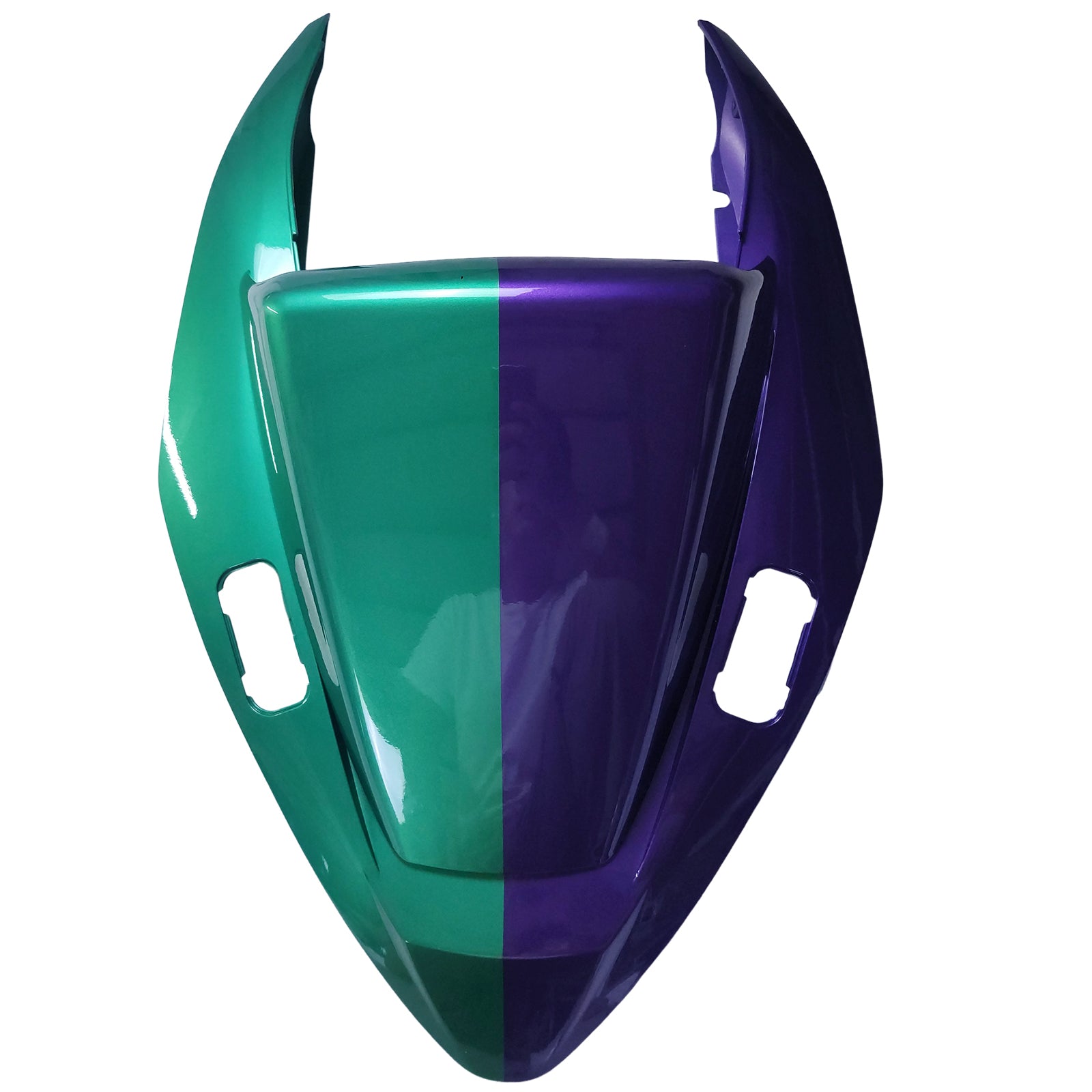 Amotopart 2002-2013 Honda VFR800Púrpura Azul-verde Kit de carenado