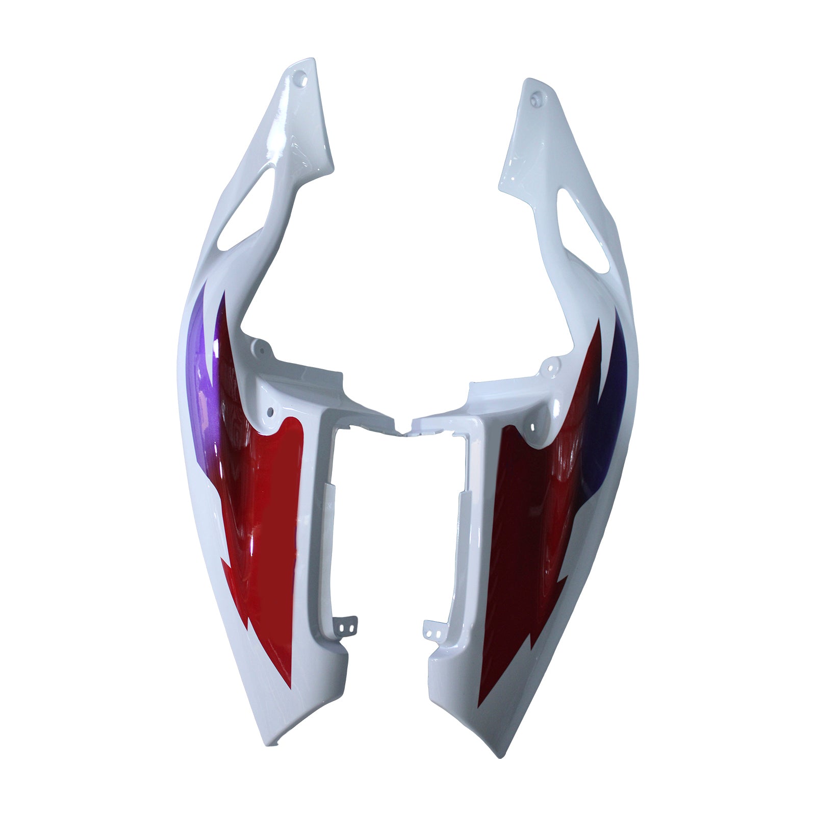 Amotopart 1990-1998 Honda CBR250RR MC22 Fairing White with Blue Kit