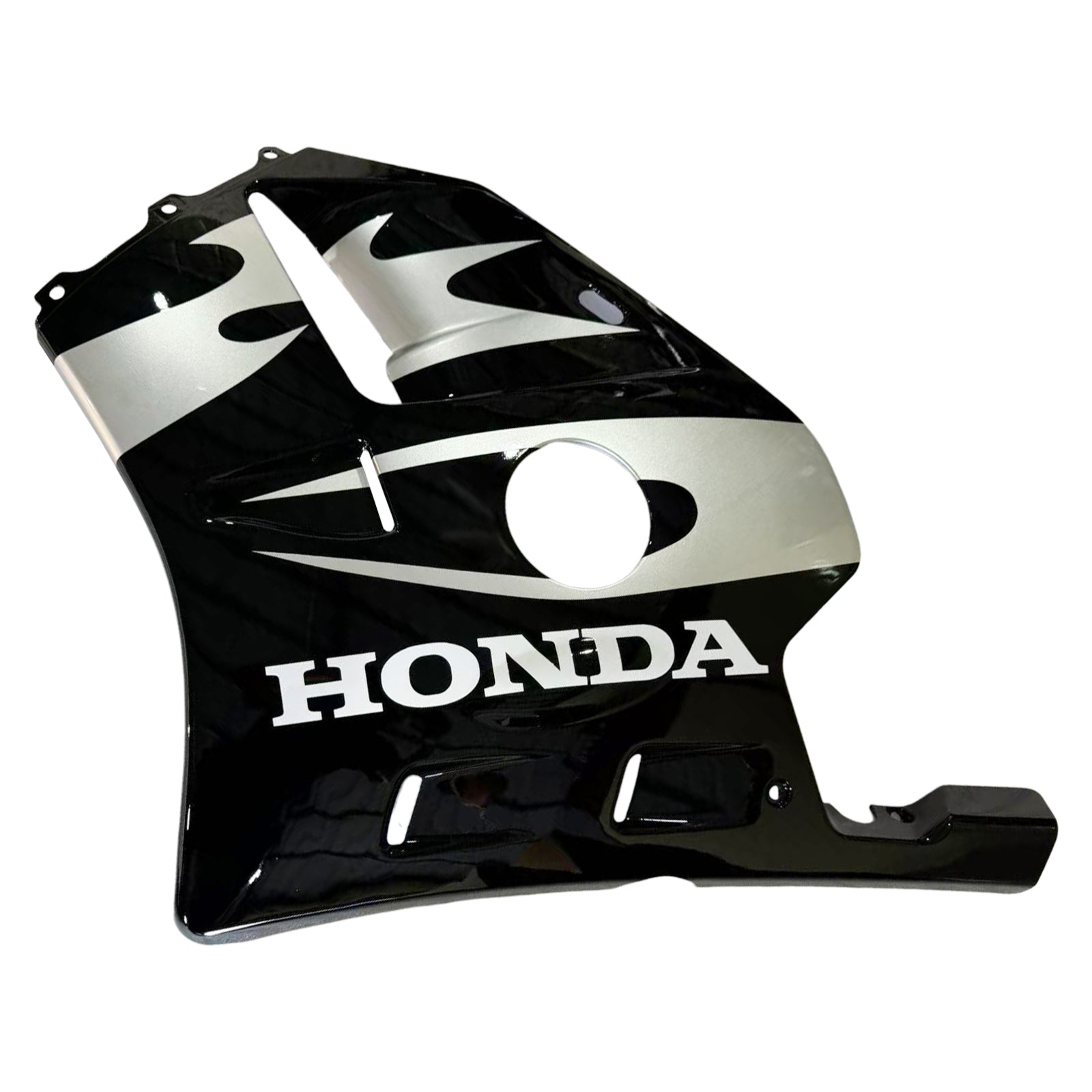 Amotopart 1990-1998 CBR250RR MC22 Honda Matte Black & Grey Fairing Kit