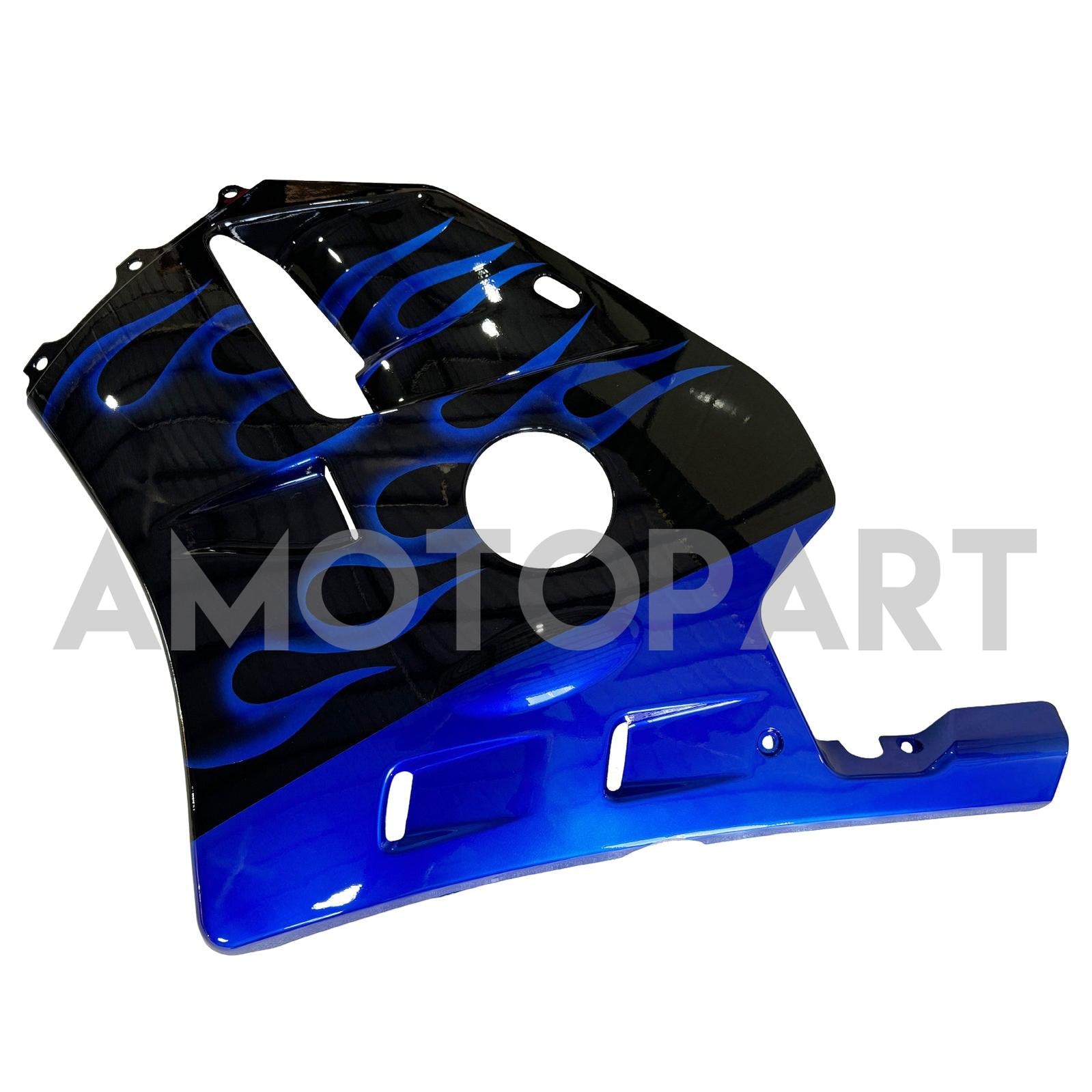 Amotopart 1990-1998 Honda CBR250RR MC22 Black Blue  Fairing Kit