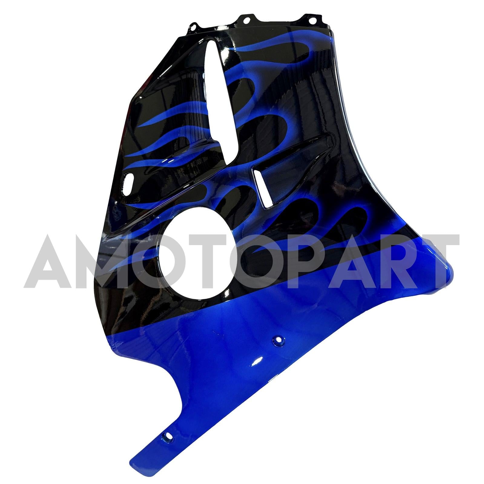 Amotopart 1990-1998 Honda CBR250RR MC22 Black Blue  Fairing Kit