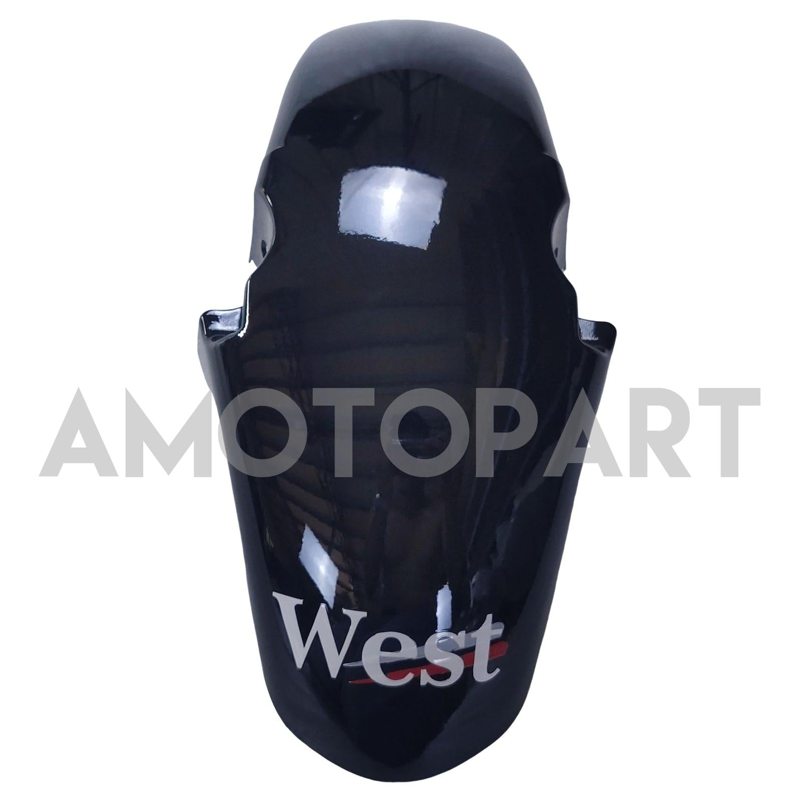 Amotopart 1990–1998 Honda CBR250RR MC22 Schwarz-Weiß-Verkleidungsset