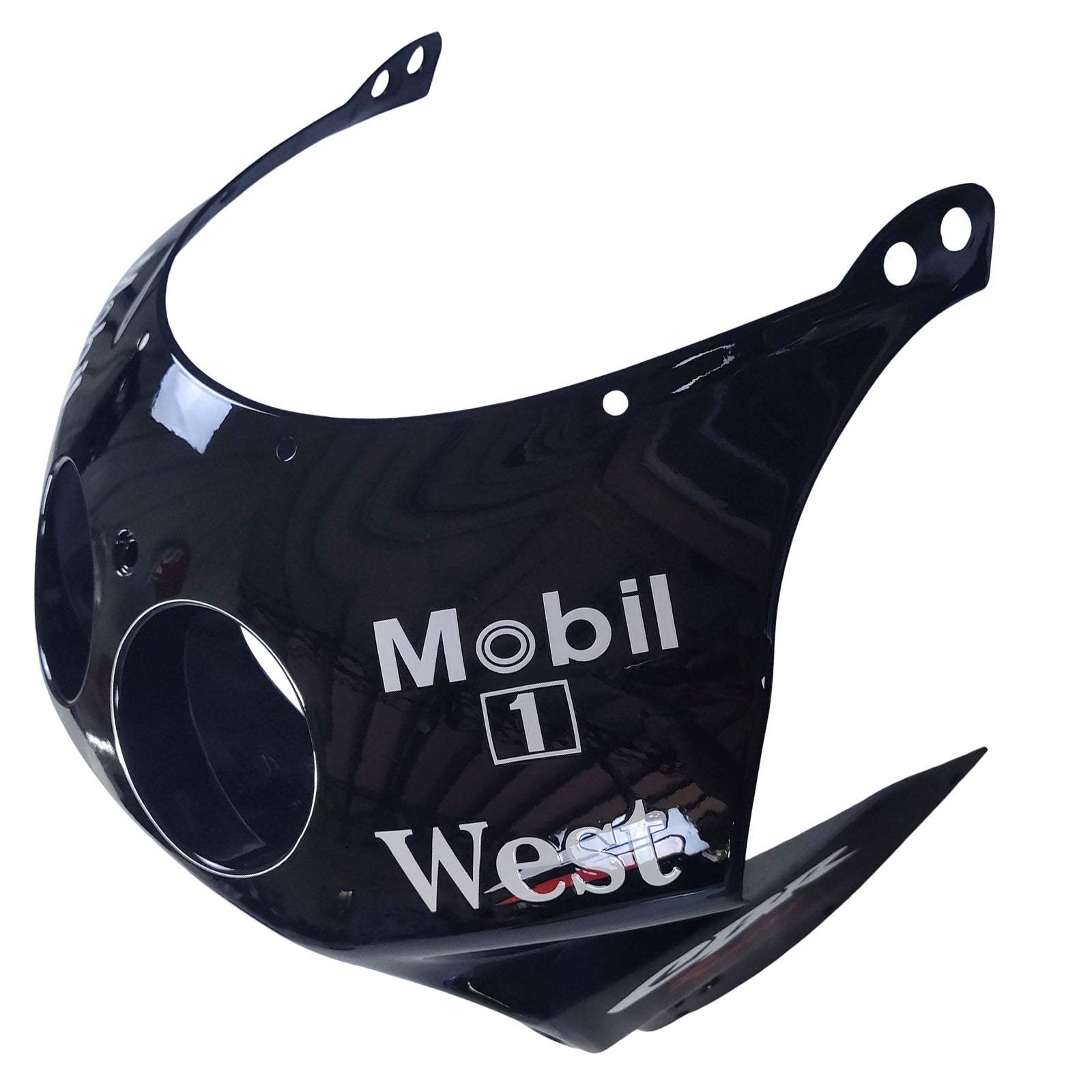 Amotopart 1990-1998 Honda CBR250RR MC22 Black White Fairing Kit