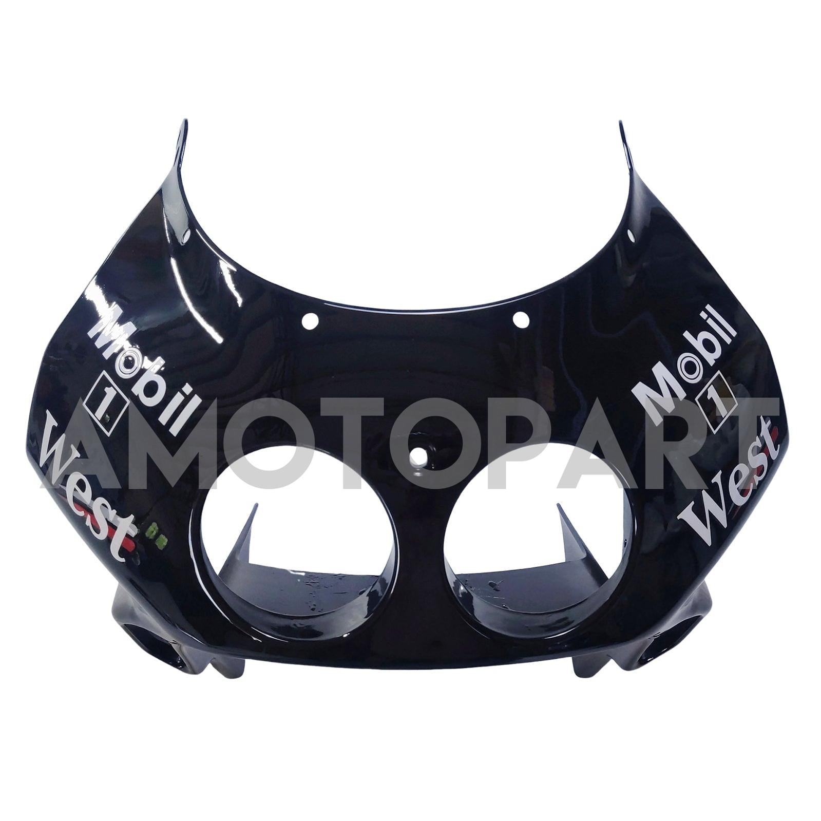 Amotopart 1990-1998 Honda CBR250RR MC22 Black White Fairing Kit