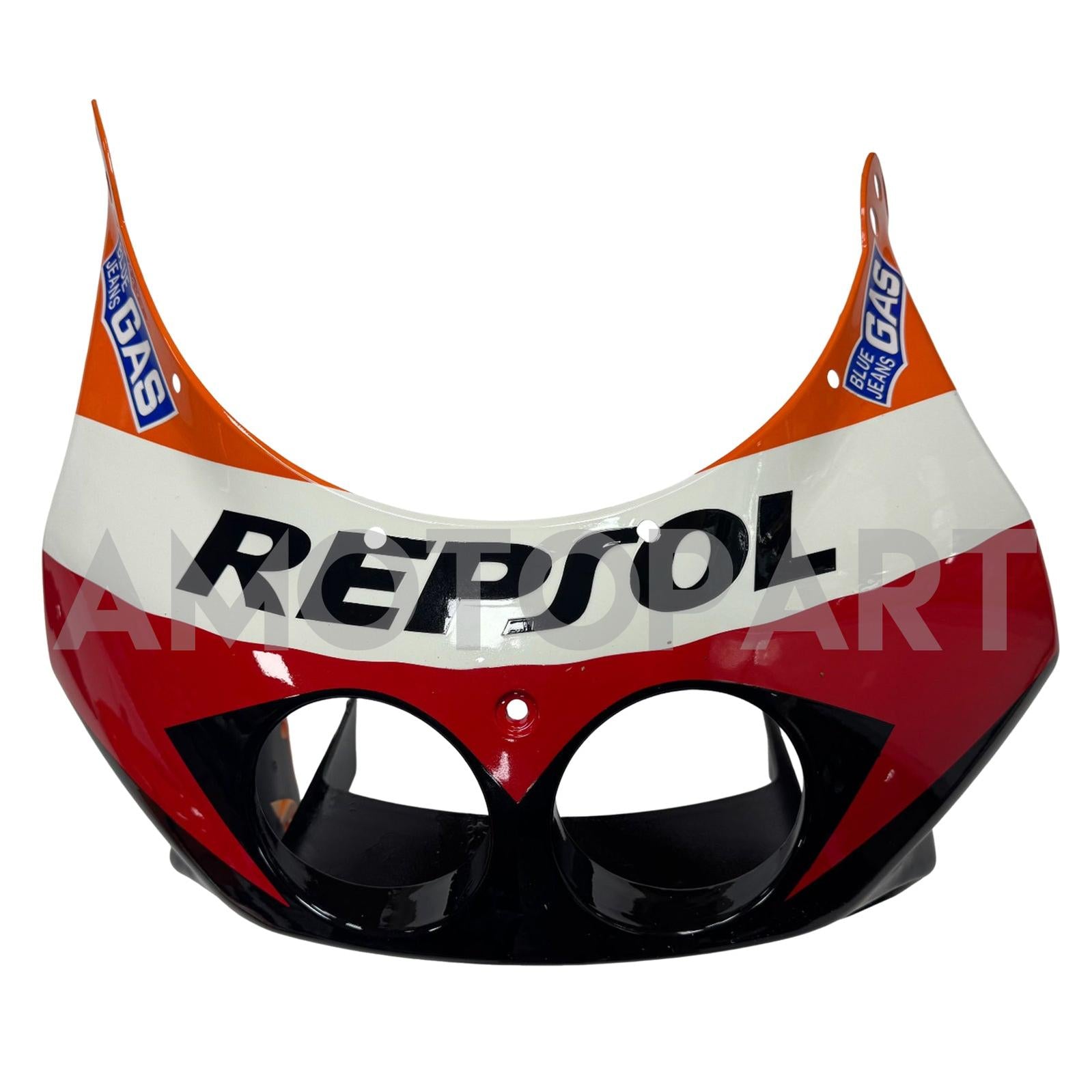 Amotopart 1990-1998 Honda CBR250RR MC22 Black Orange Red Fairing Kit