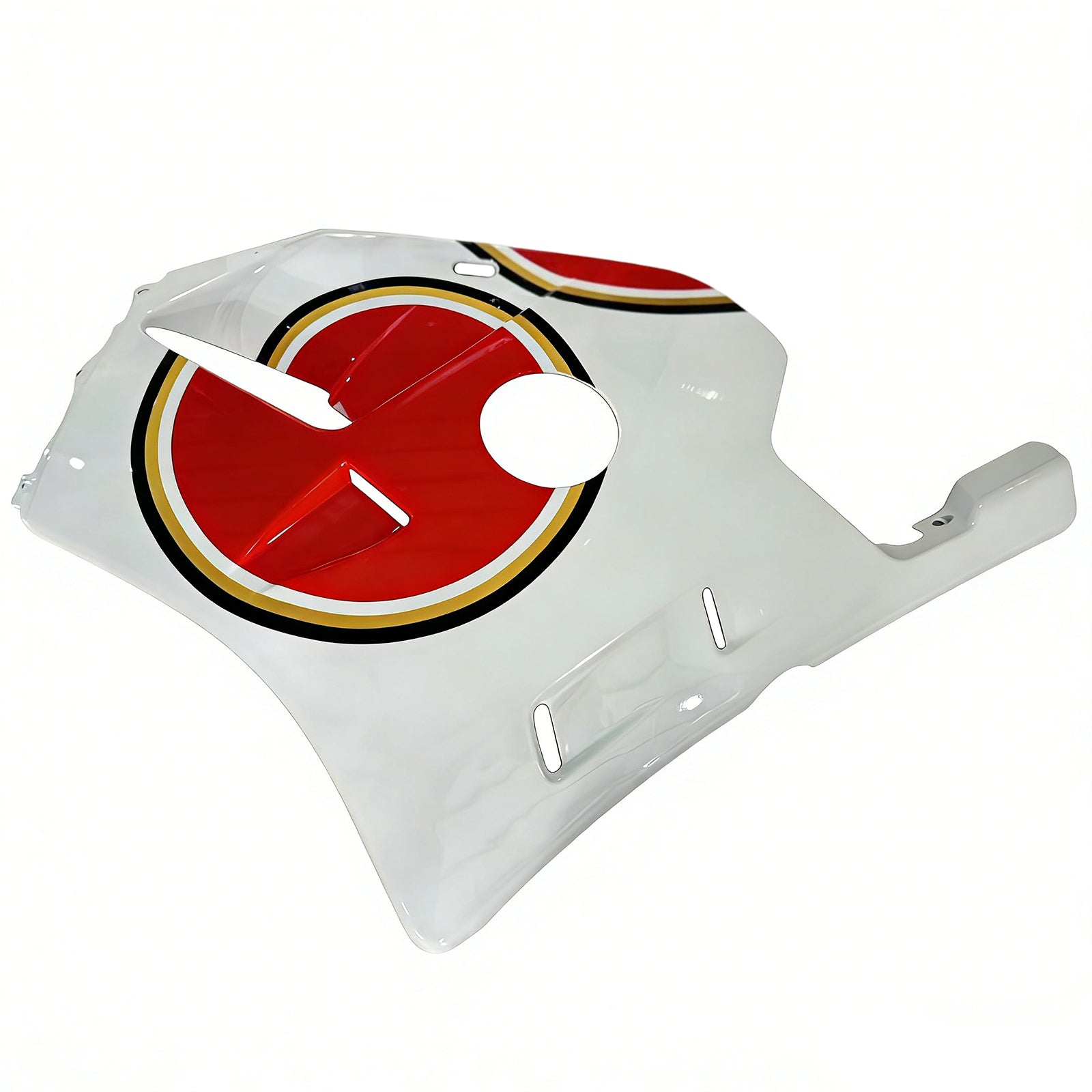 Amotopart 1990–1998 Honda CBR250RR MC22 Weiß-Rot-Verkleidungsset