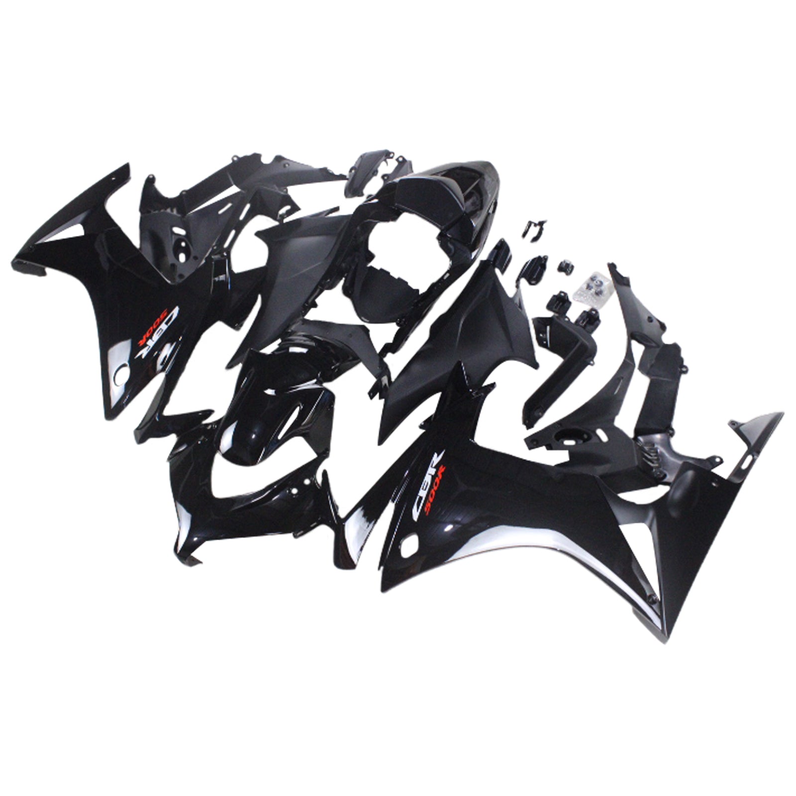 Amotopart 2013-2015 CBR500R Honda Black Fairring Kit