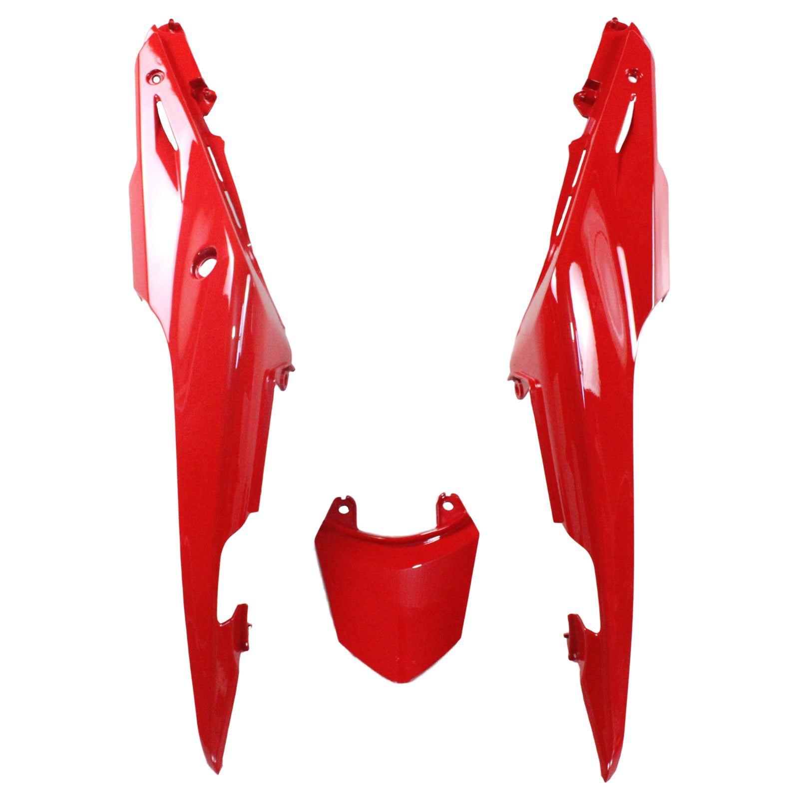 Amotopart Kit de carénage rouge Honda CBR500R 2013-2015