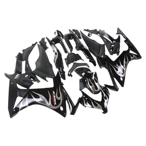 Amotopart 2013-2015 Honda CBR500R Fairing Black&Fire Kit