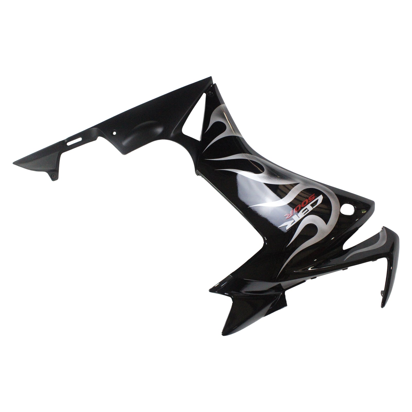 Amotopart 2013-2015 Honda CBR500R Fairing Black&Fire Kit