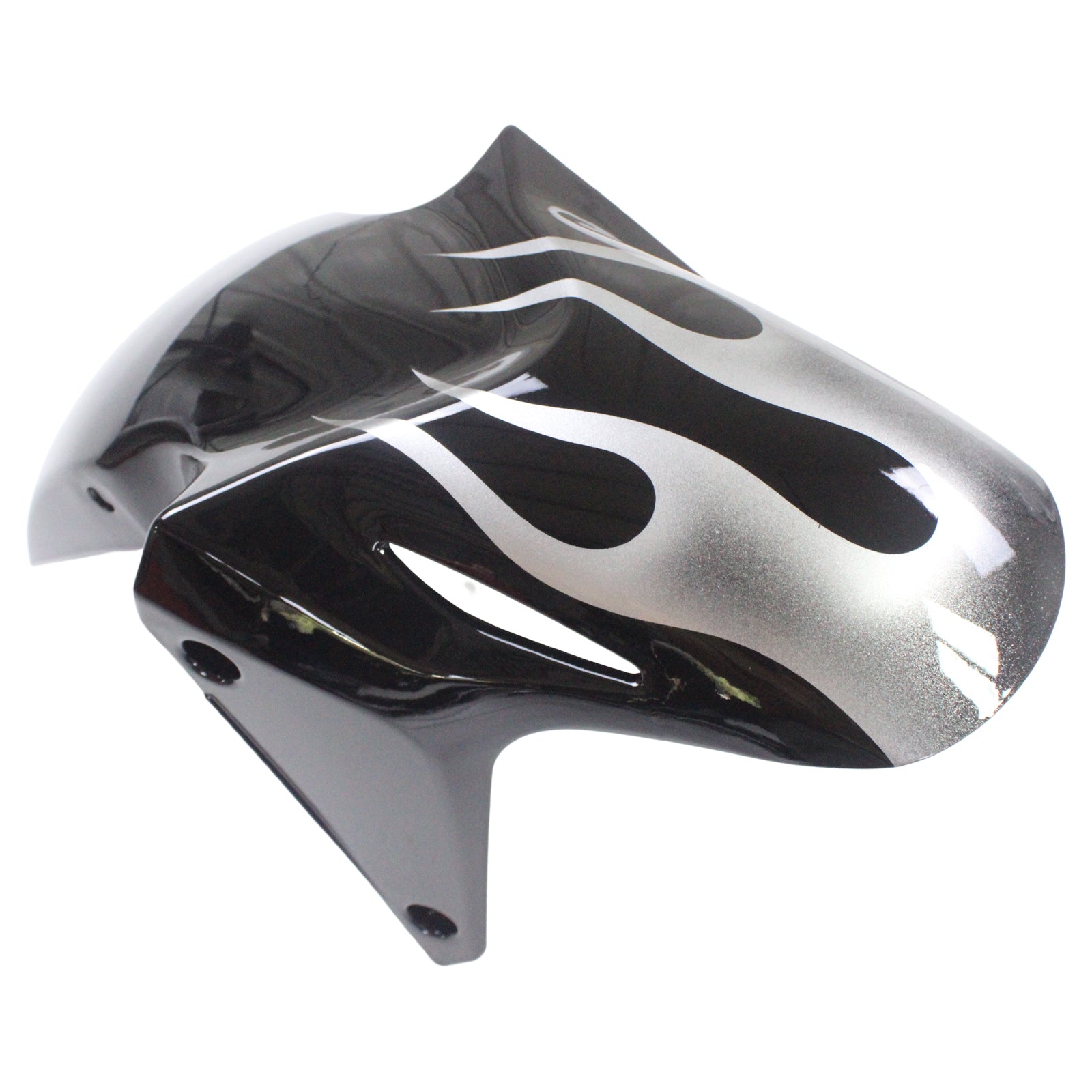 Amotopart 2013–2015 Honda CBR500R Verkleidungsset in Schwarz und Feuer