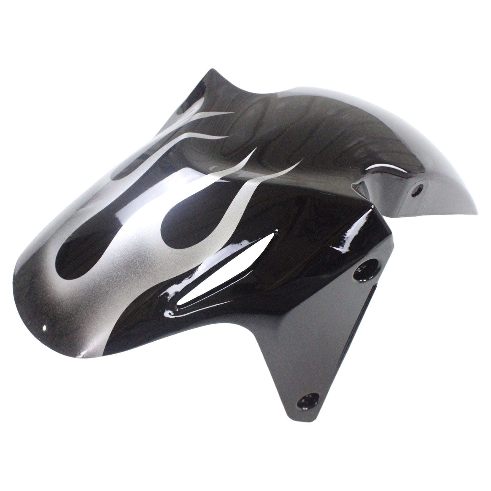 Amotopart 2013–2015 Honda CBR500R Verkleidungsset in Schwarz und Feuer