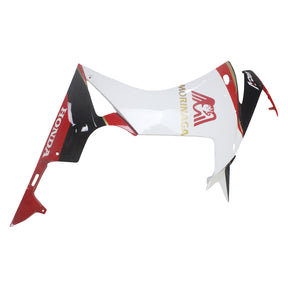 Amotopart 2013-2015 CBR500R Honda Kit de carénage rouge et blanc