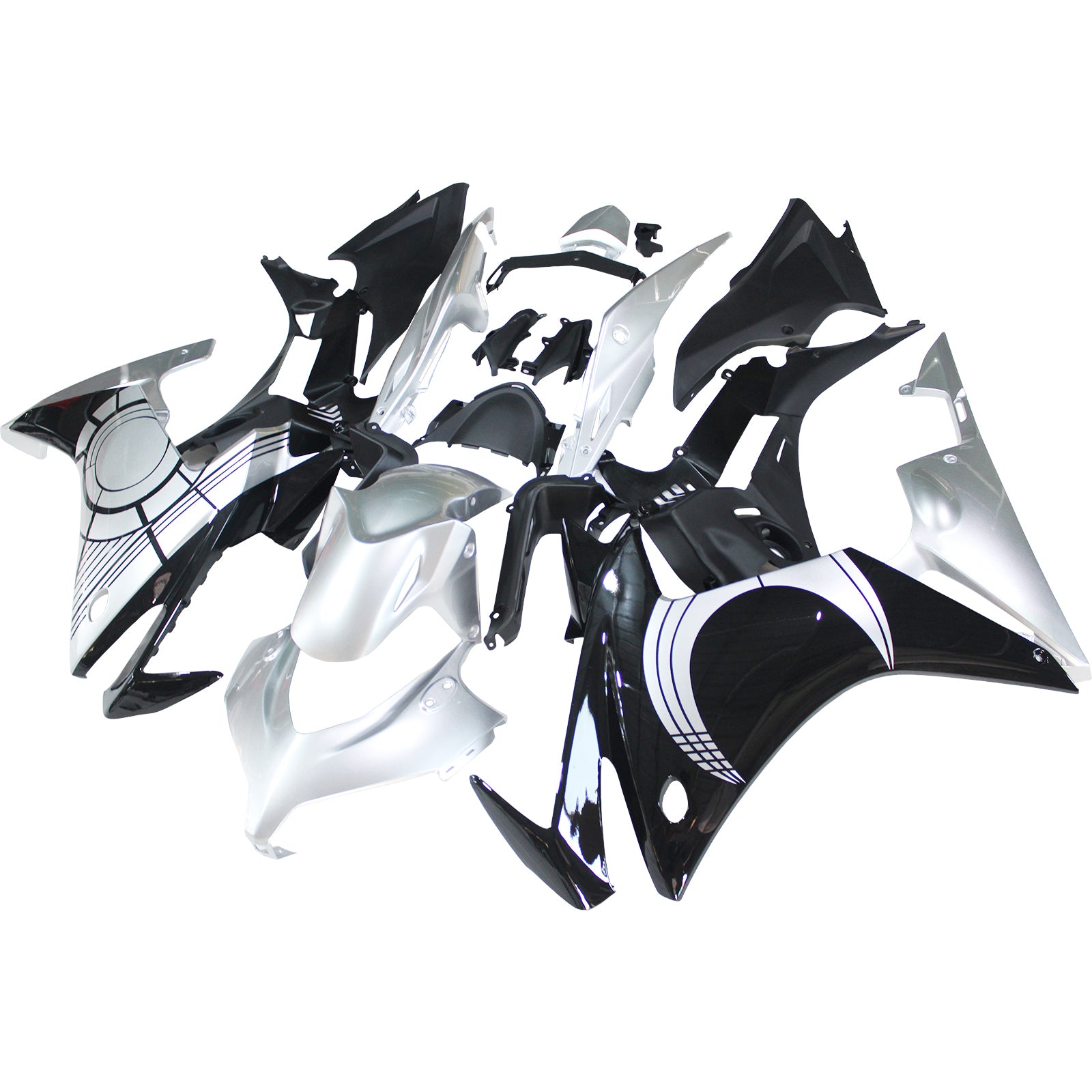 Amotopart 2013-2015 CBR500R Honda Sun & Moon Fairing Kit