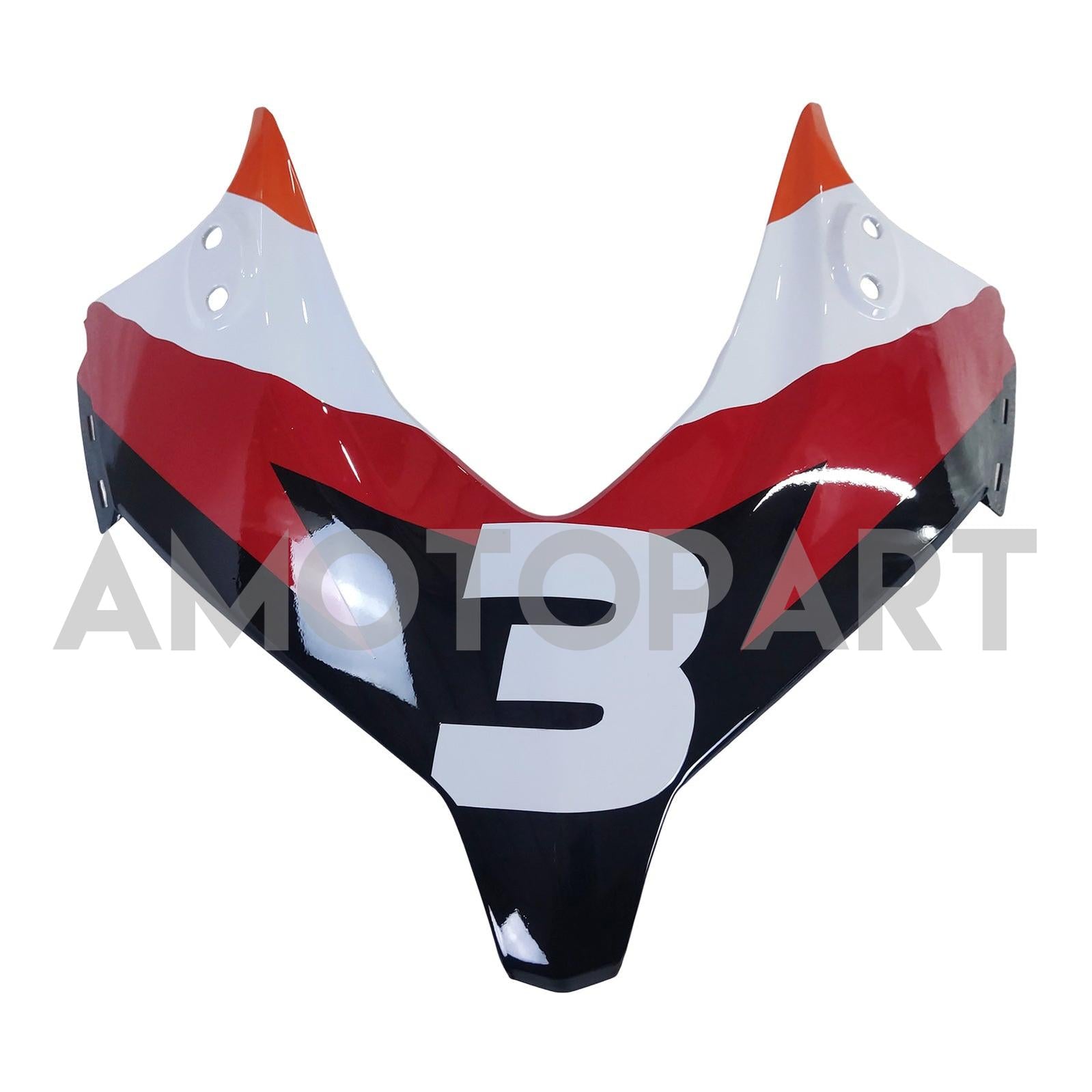 Amotopart 2013-2015 CBR500R Honda Red&Orange Repjol Fairing Kit
