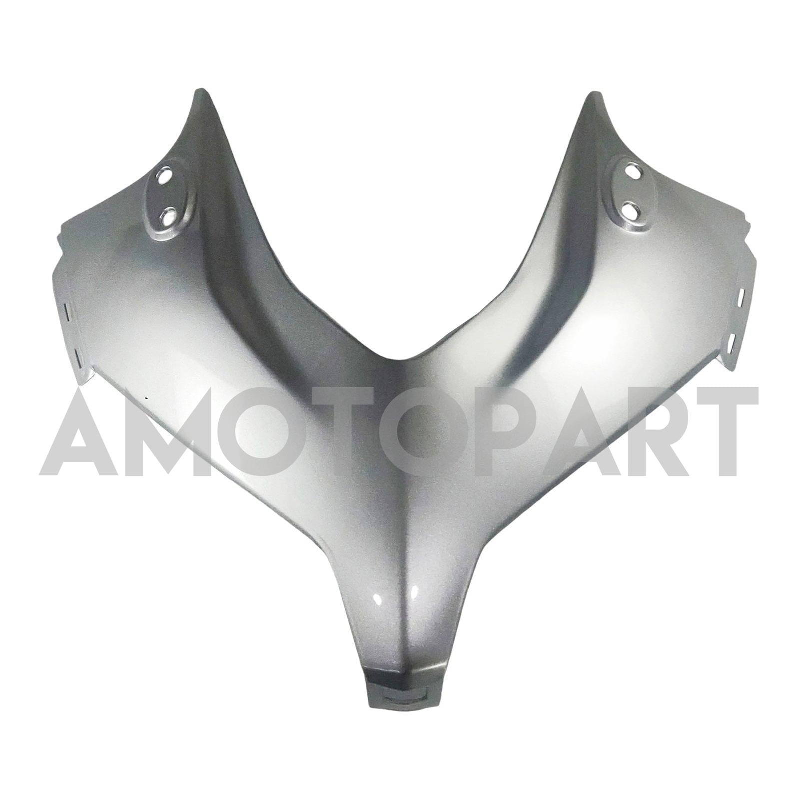 Amotopart 2013-2015 CBR500R Honda Gloss Silver&Black Fairing Kit