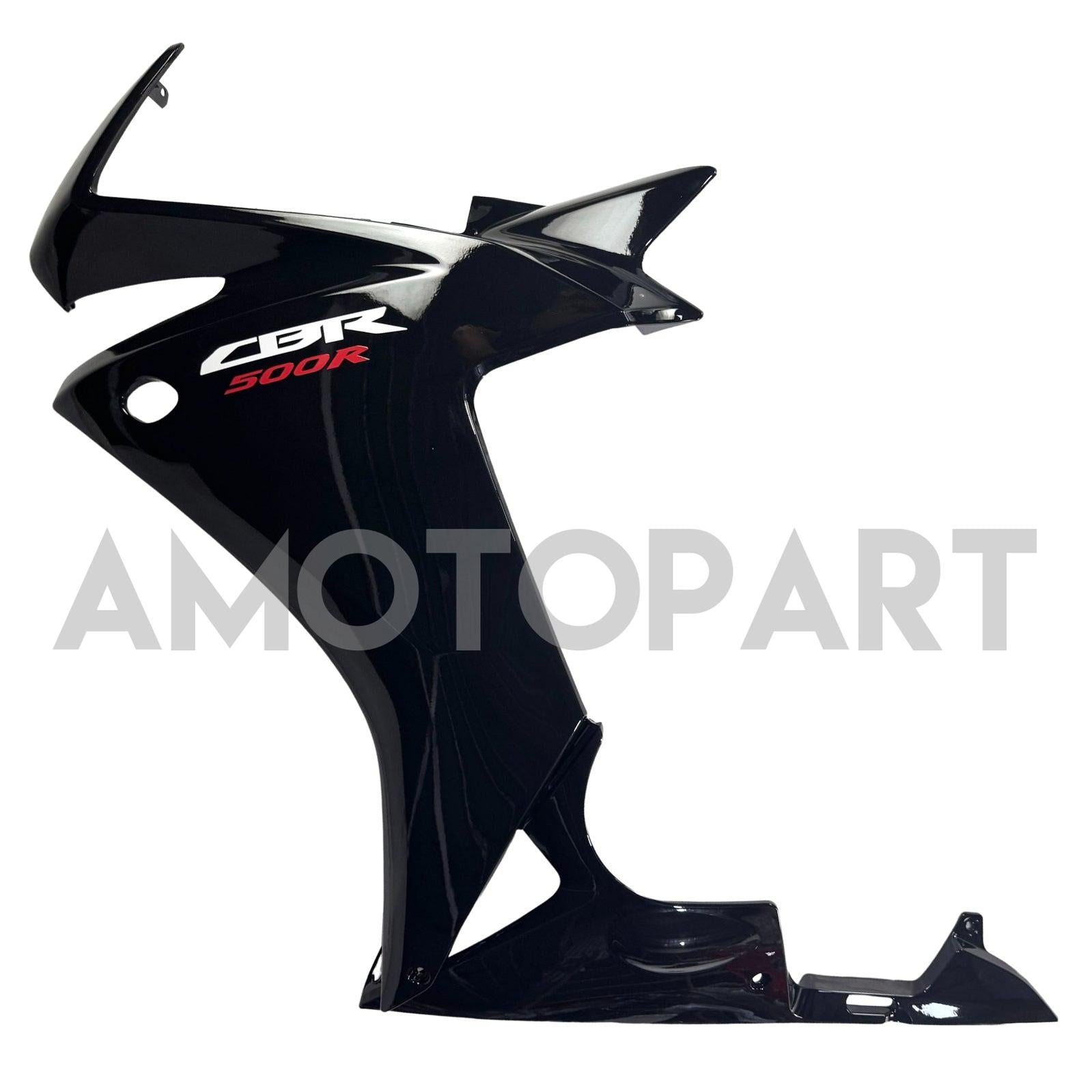 Amotopart 2013-2015 CBR500R ホンダ グロスブラック フェアリングキット