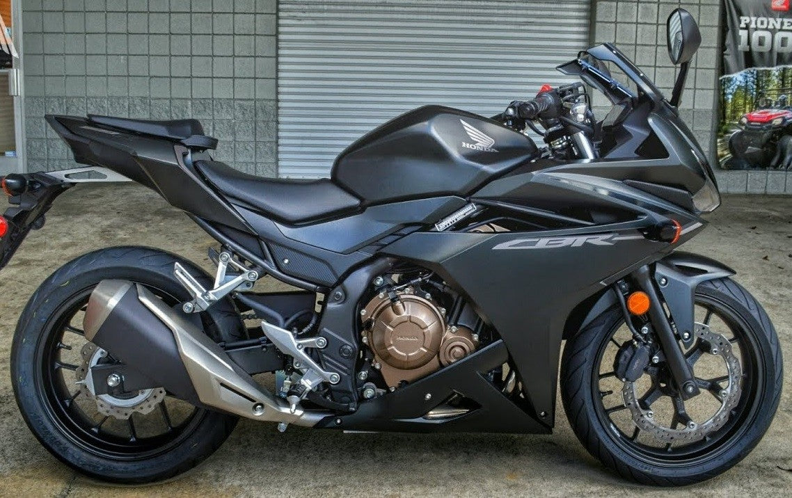 Amotopart 2016-2018 Honda CBR500R FaireUring Matte Black Kit