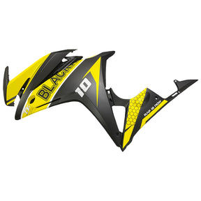 Amotopart 2016-2018 Honda CBR500R Fairing Yellow&Black Kit