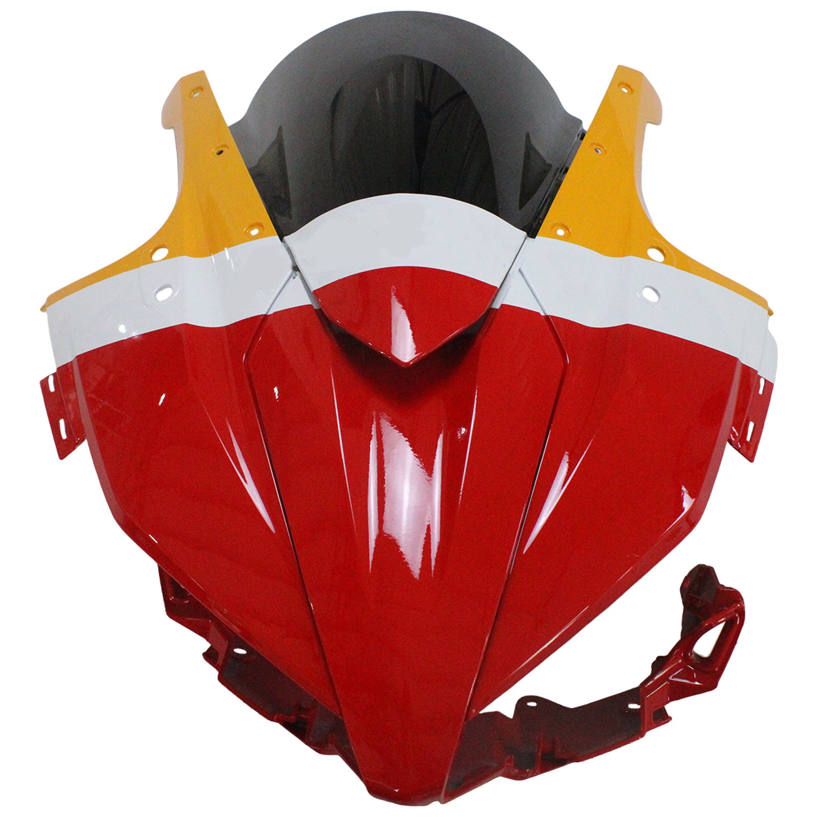 Amotopart 2016-2018 Honda CBR500R Verkleidung Rot&Orange Repjol Kit