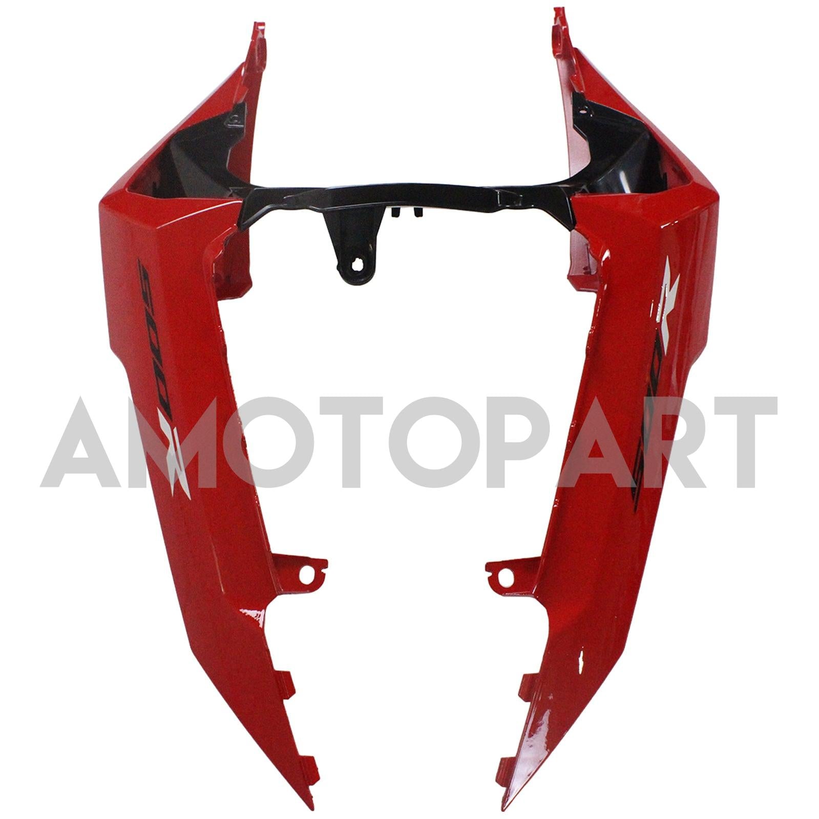 Amotopart 2016-2018 ホンダ CBR500R フェアリング ホワイト&レッド キット