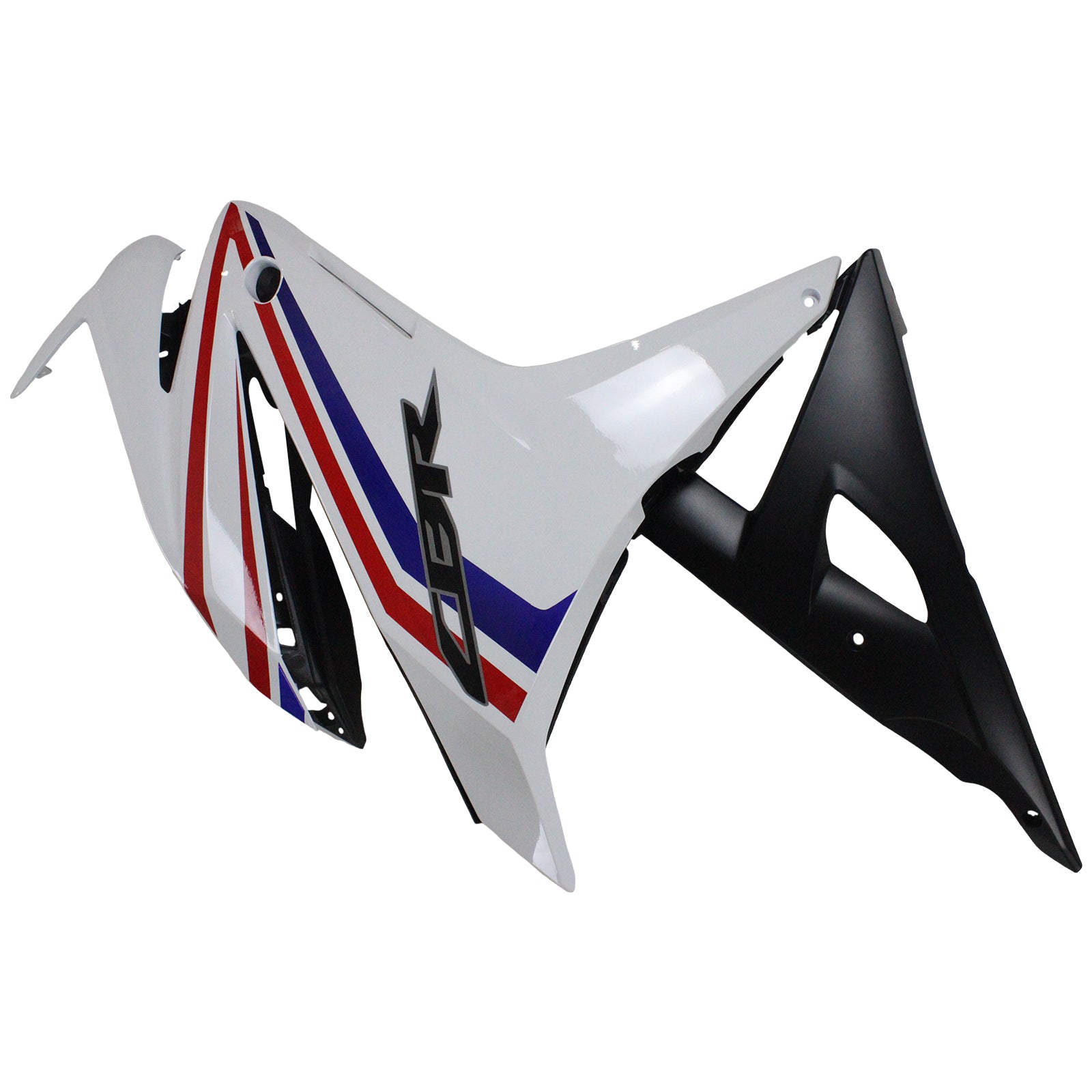 Amotopart 2016-2018 Honda CBR500R Fairing White&Red Kit