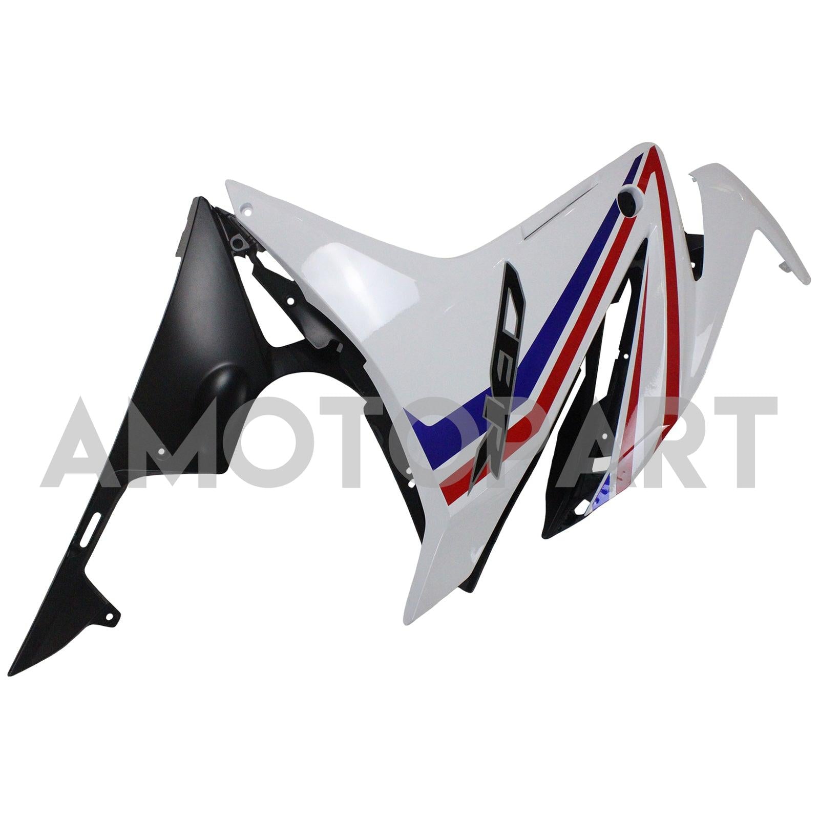 Amotopart 2016-2018 ホンダ CBR500R フェアリング ホワイト&レッド キット