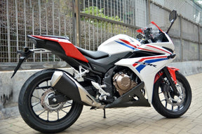 Amotopart 2016-2018 Honda CBR500R Fairing White&Red Kit