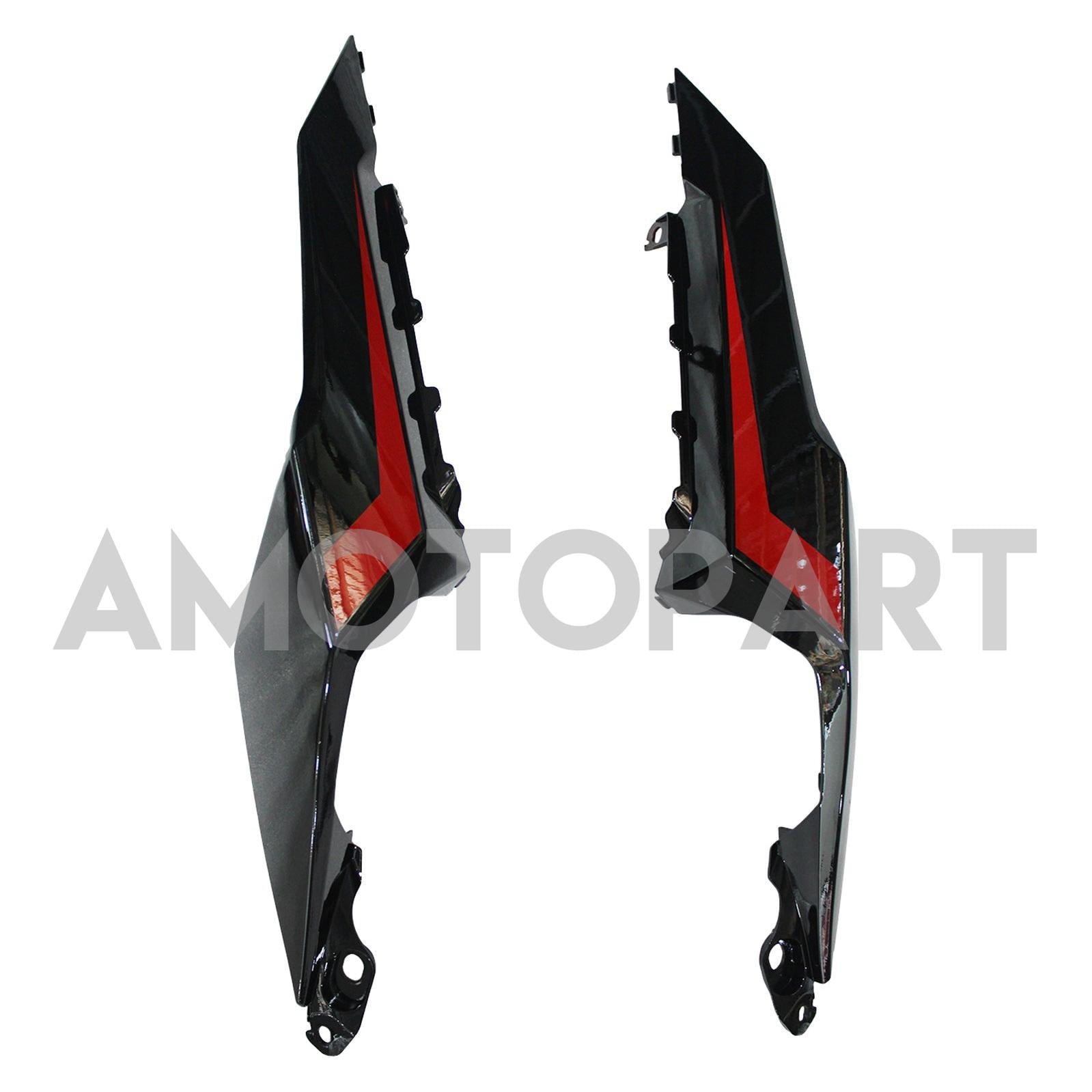 Amotopart 2016-2018 Honda CBR500R Schwarzes Rotverkleidungskit