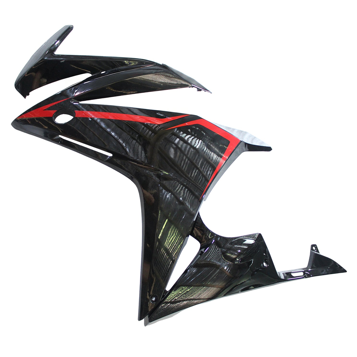 Amotopart 2016-2018 Honda CBR500R  Black Red Fairing Kit