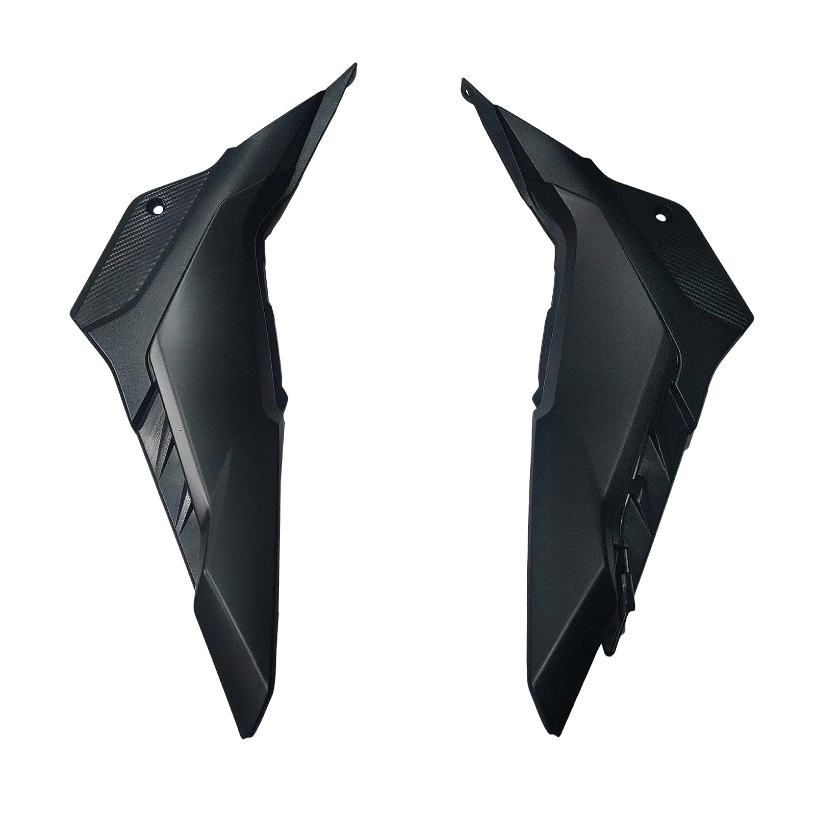 Amotopart 2016-2018 Honda CBR500R Kit de carenado negro naranja