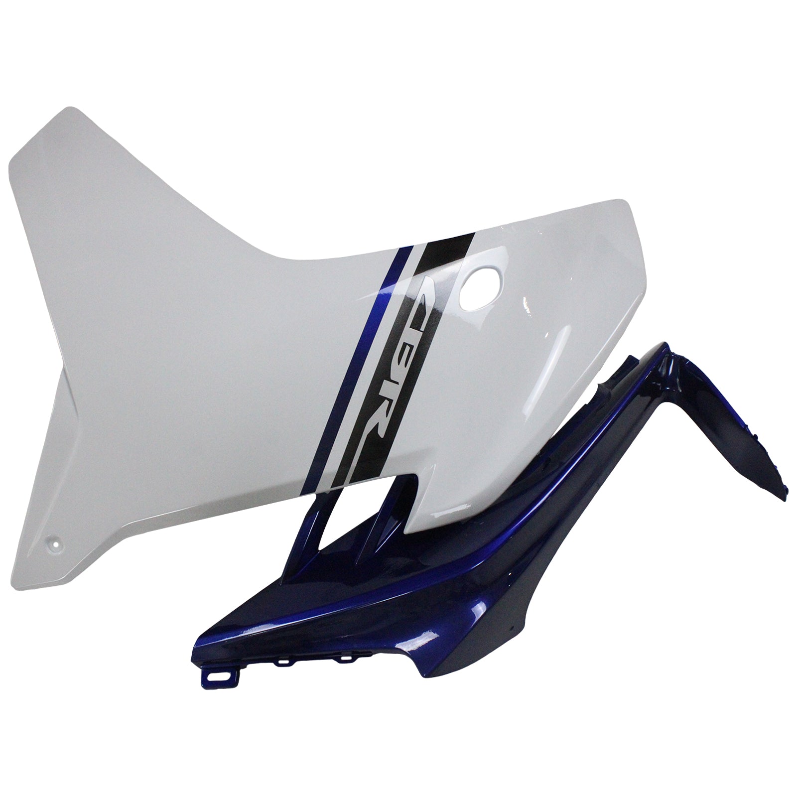 Amotopart 2011-2013 CBR600F Honda Blue&White Fairing Kit