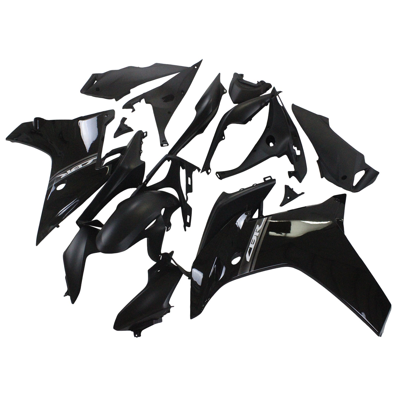 AMOTOPT 2011-2013 HONDA CBR600F FAIRING Black Style2 Kit