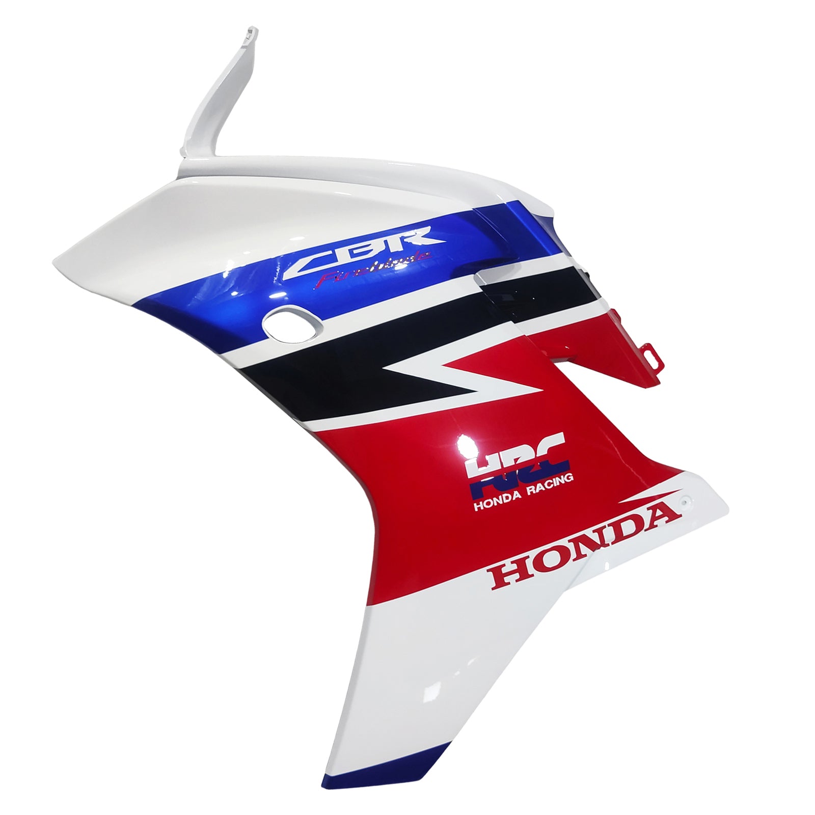 Amotopart 2013-2015 Honda CBR500R Schwarzes weißes Verkleidungskit