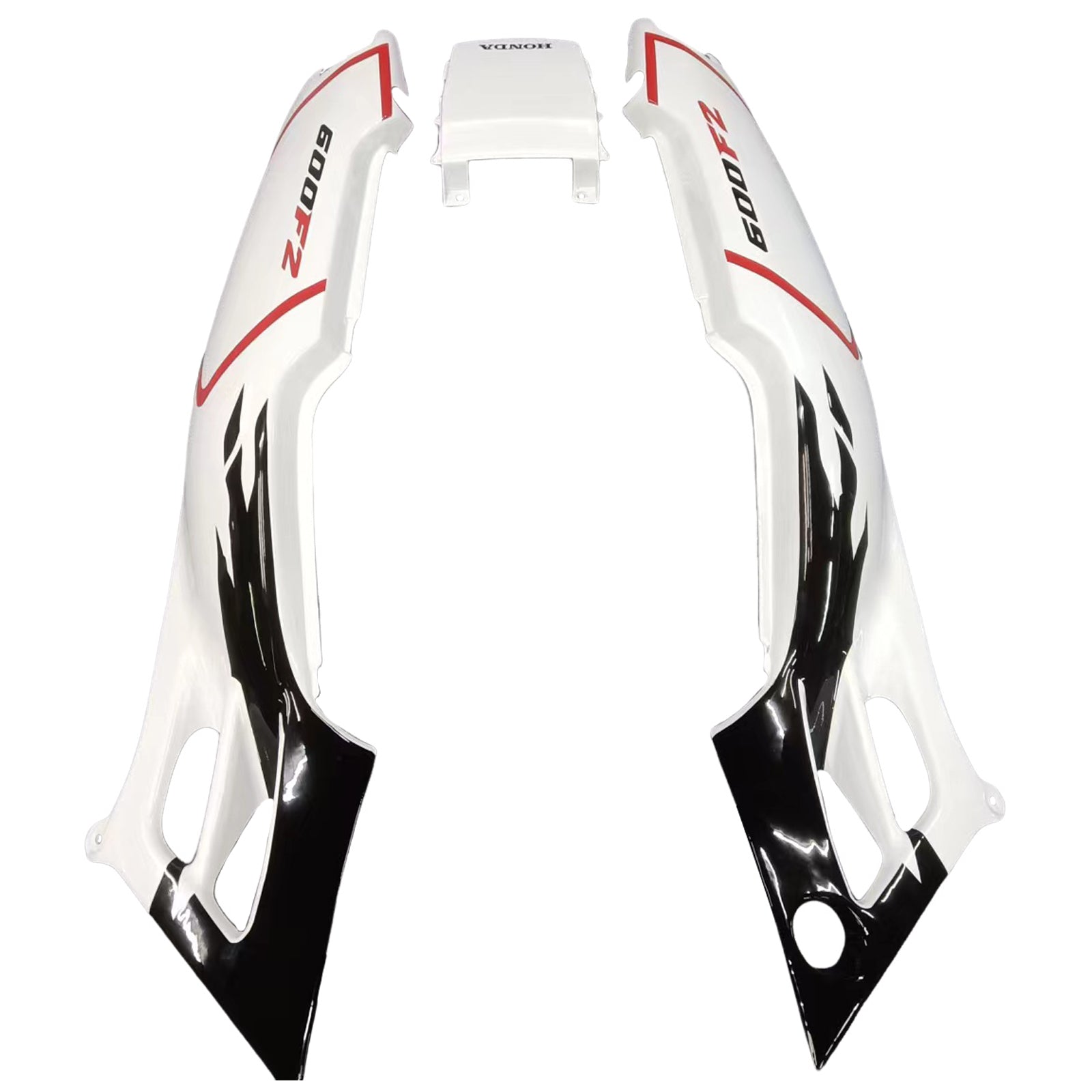 Amotopart 1991-1994 Honda CBR600 F2 Fairing White&Black Kit