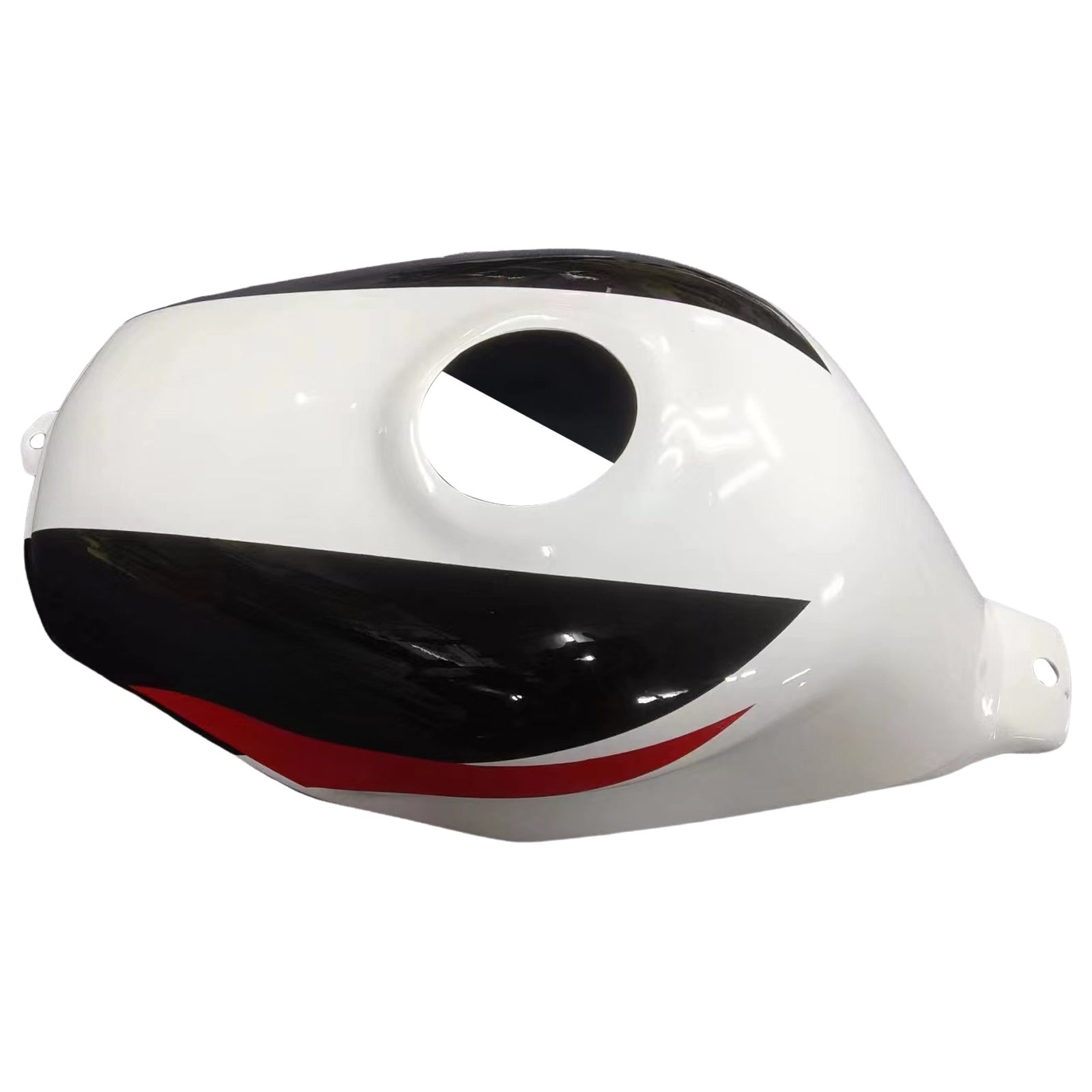 Amotopart Verkleidung für Honda CBR600 F2 (1991–1994), Weiß&Schwarzes Set