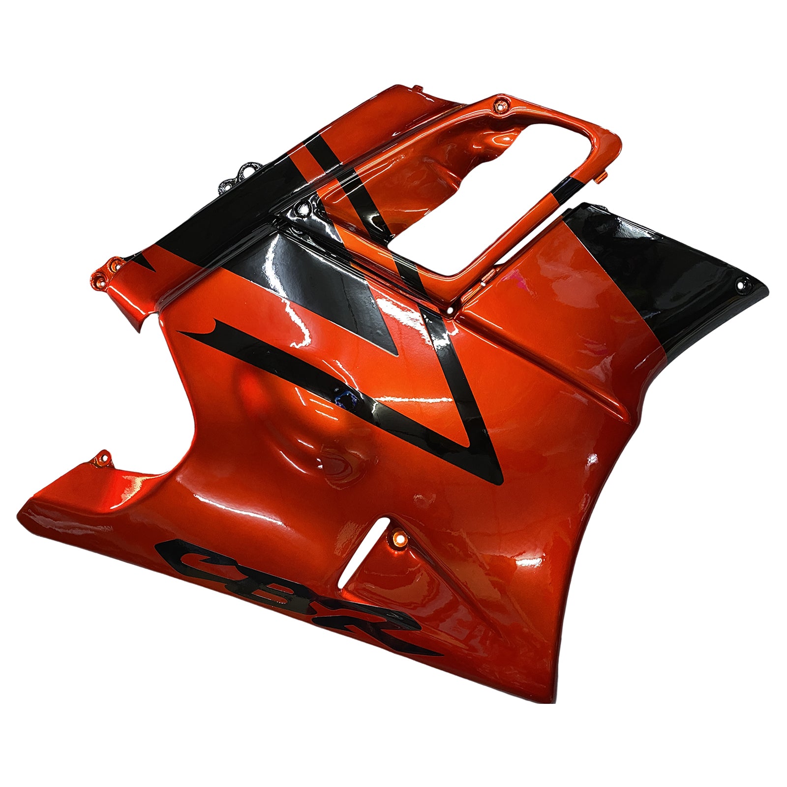 Amotopart 1991-1994 Honda CBR600 F2 Fairing Dark Orange & Black Kit