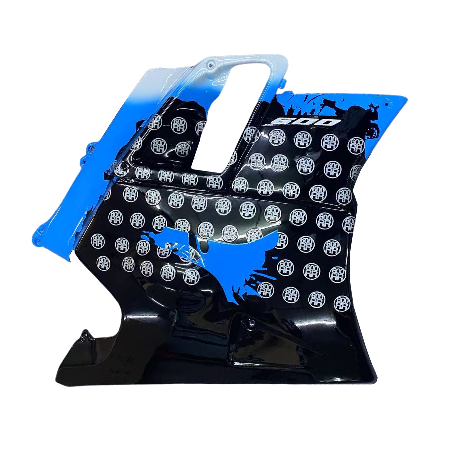 Amotopart 1991-1994 Honda CBR600 F2 White Black Fairing Kit