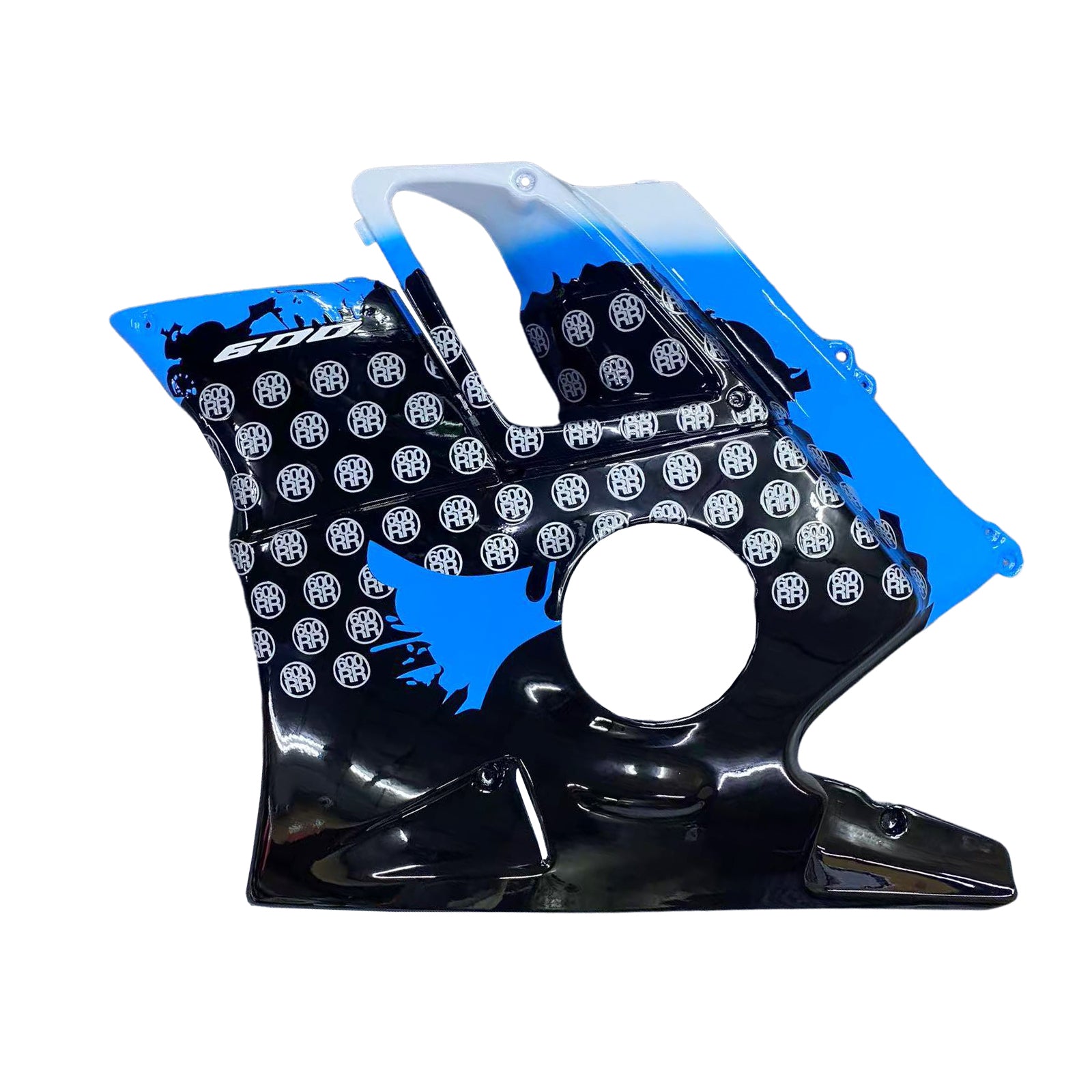 Amotopart 1991-1994 Honda CBR600 F2 White Black Fairing Kit