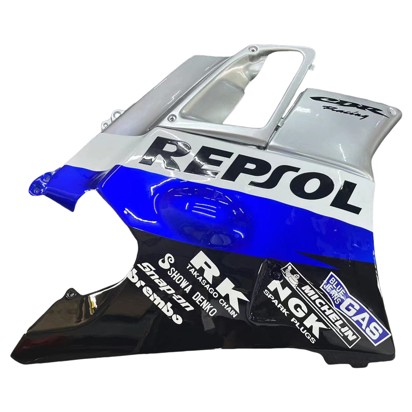 Amotopart 1991-1994 Honda CBR600 F2 Gray White Black Faxing Kit